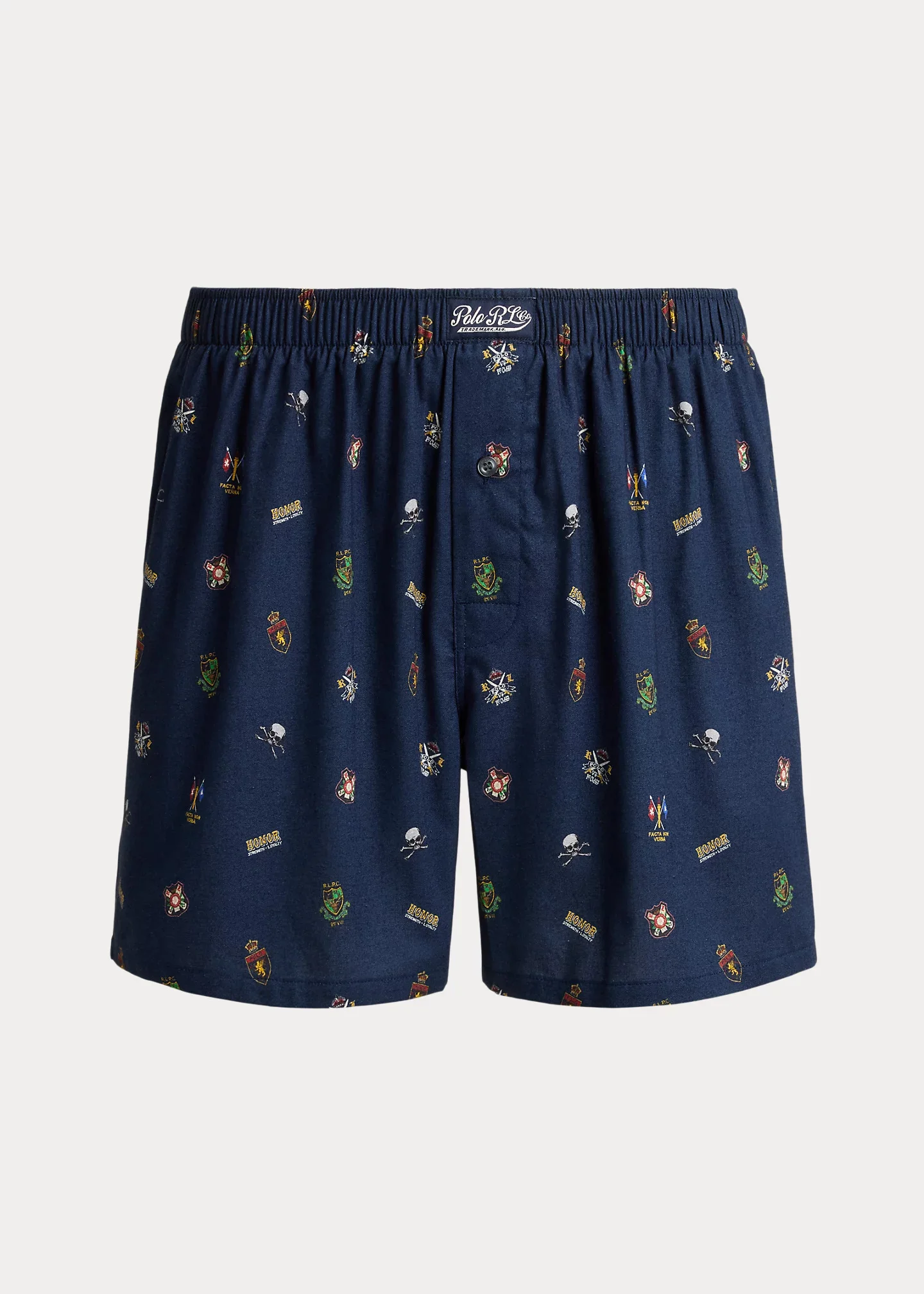 Print Cotton Flannel Boxer - 1