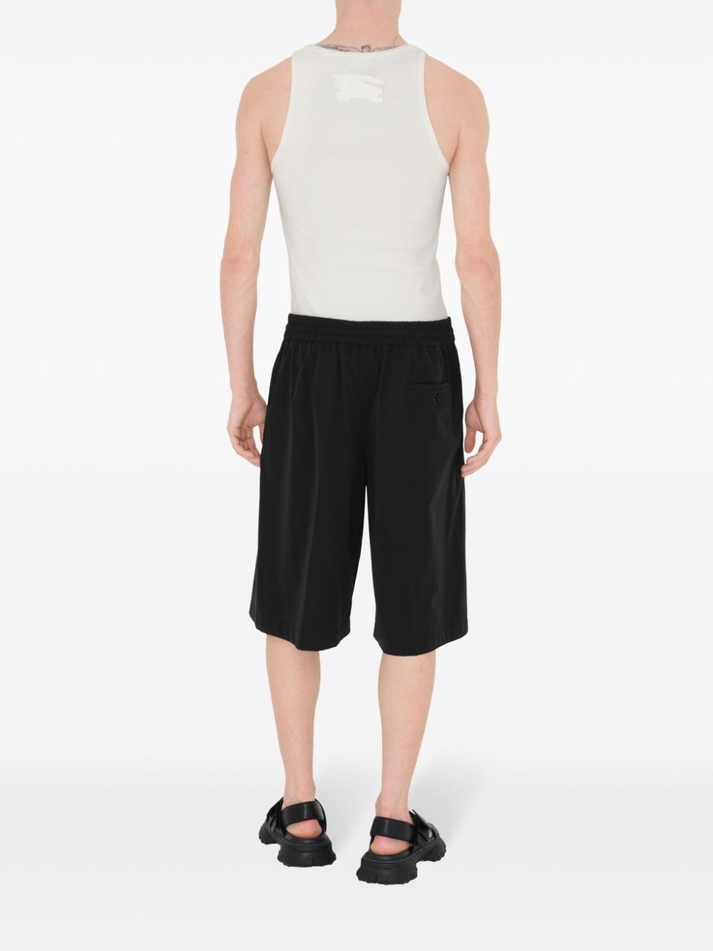 low-rise bermuda shorts - 4