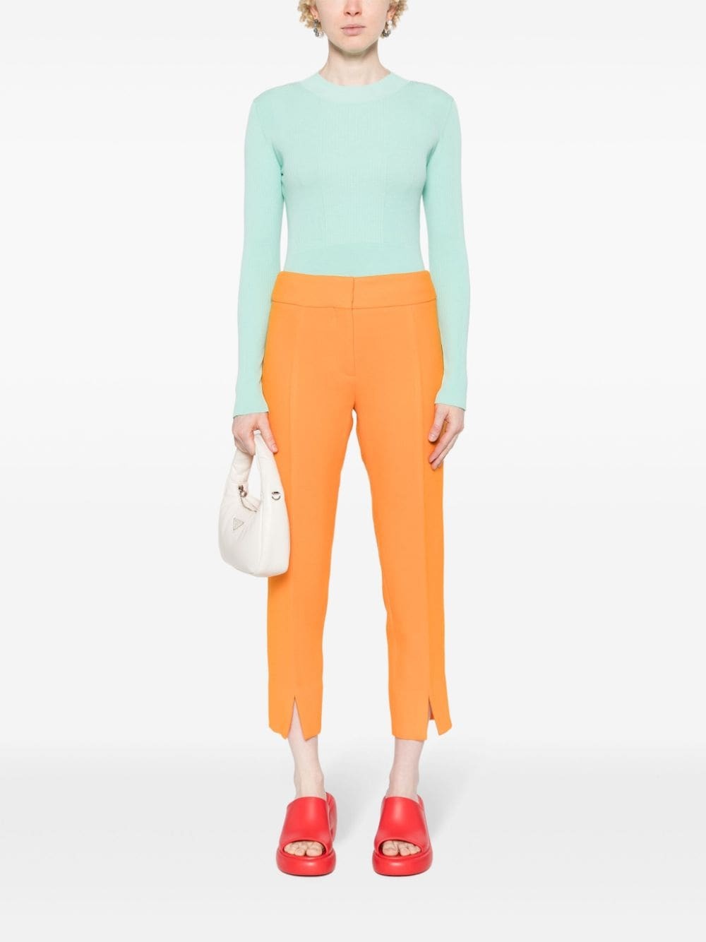 ribbed-knit jumper - 2