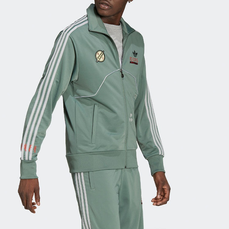 남자의 adidas 원본 x 스타 전쟁 Crossover Boba Fett Fb Tt Starwars 수를 놓은 측 줄무늬 스포츠 4