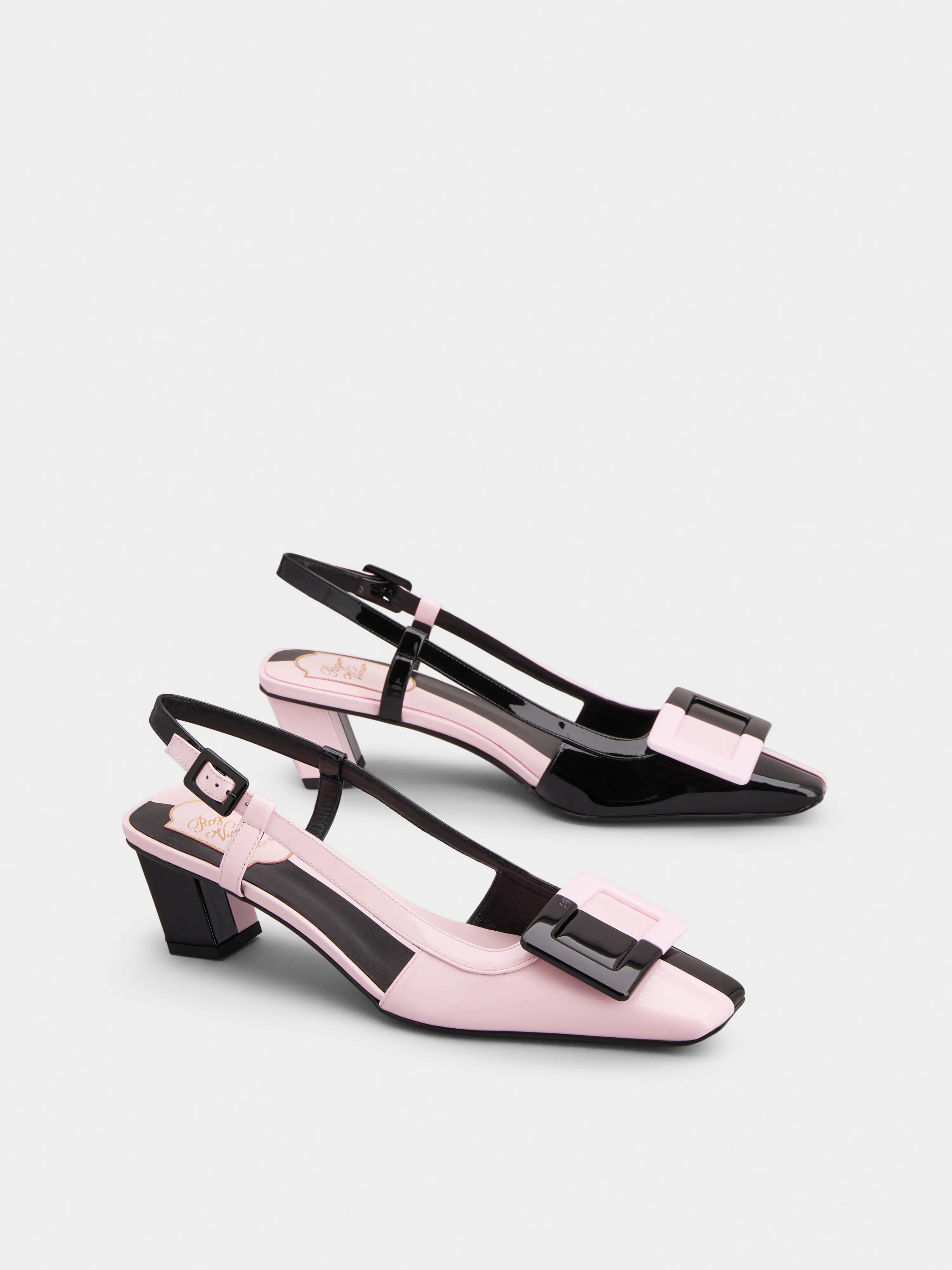 Belle Vivier Slingback Pumps in patent leather - 2