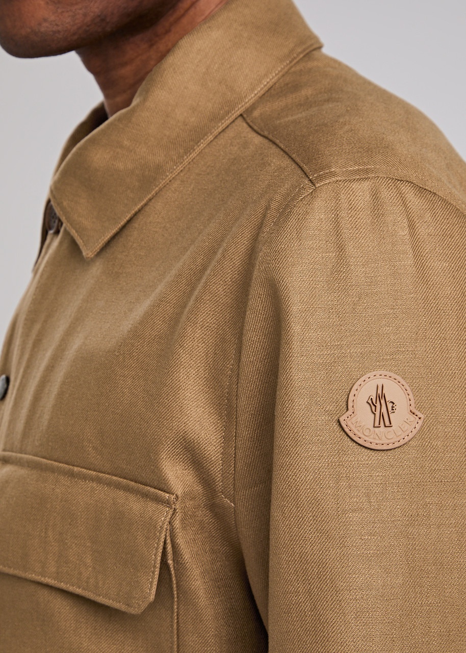 Moncler Callaqui Linen-blend Overshirt - 5