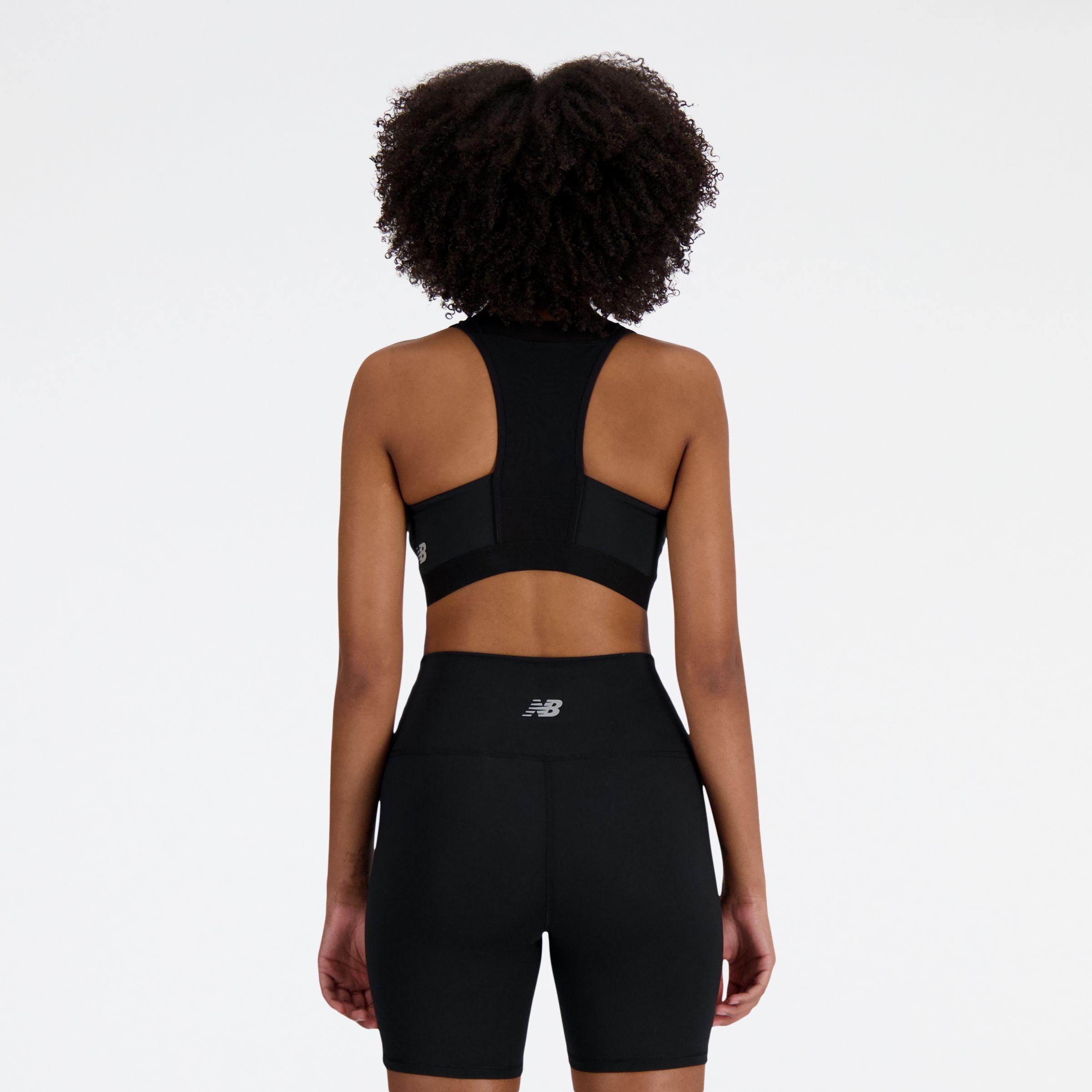NB Sleek Medium Support Pocket Zip Front Bra - 5