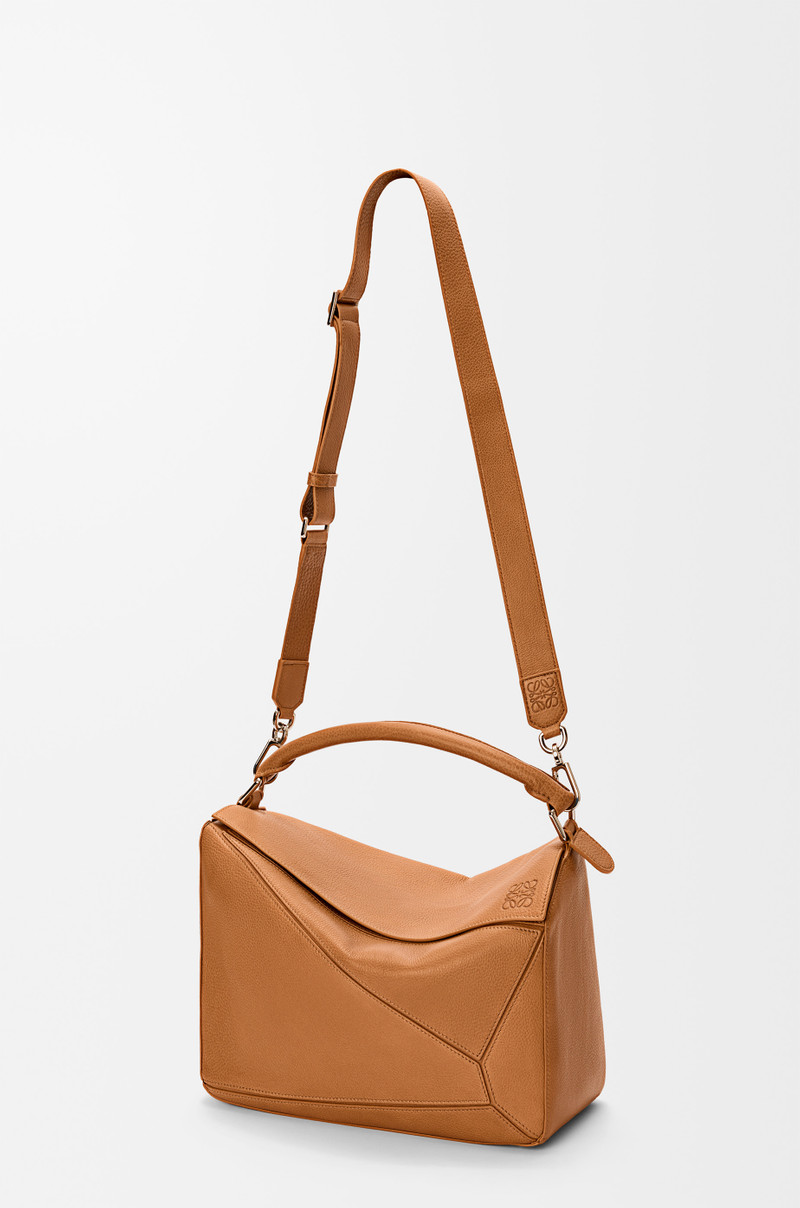 Large Puzzle bag in supple grained calfskin 8
