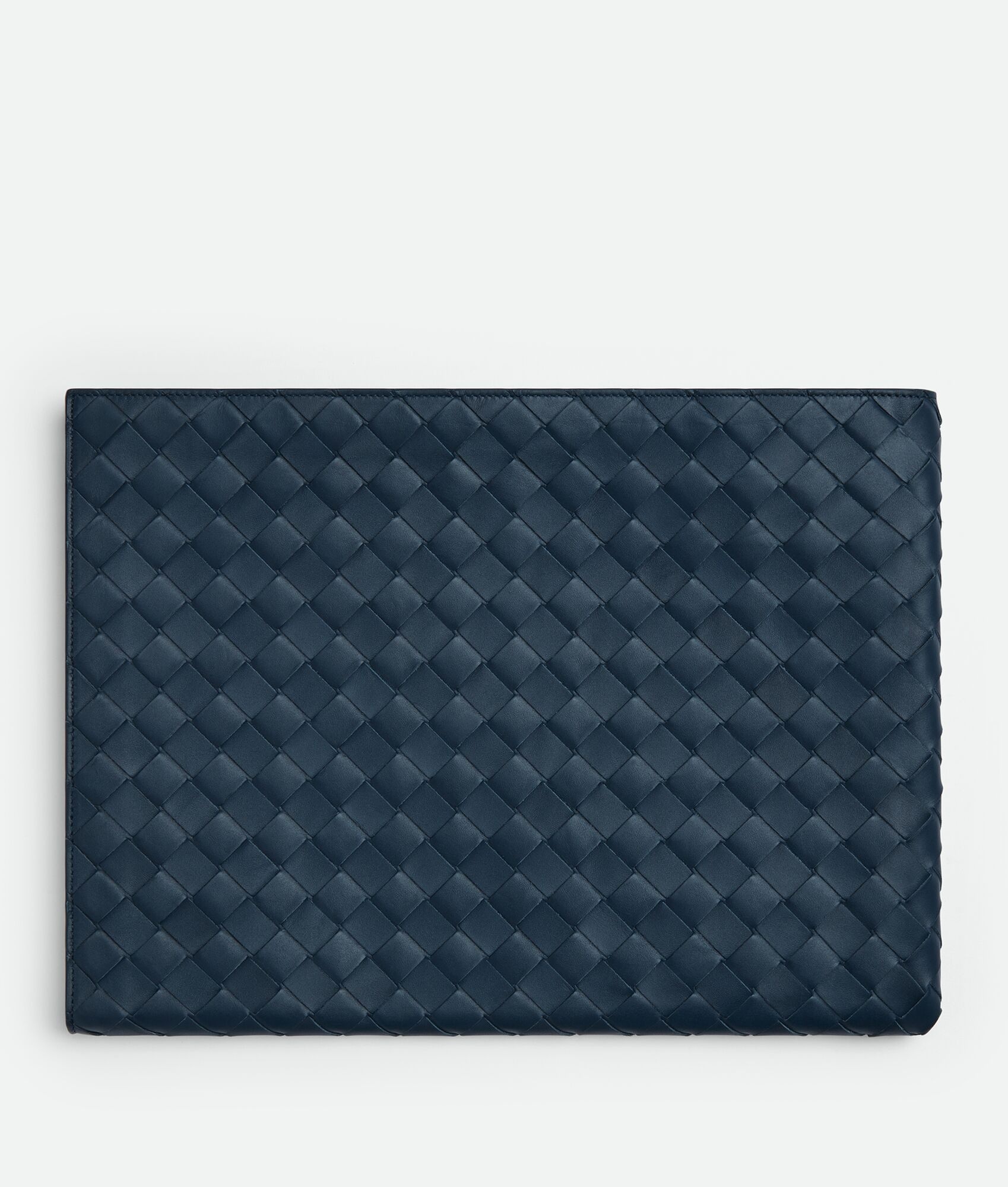 Intrecciato Half Zip Pouch - 3