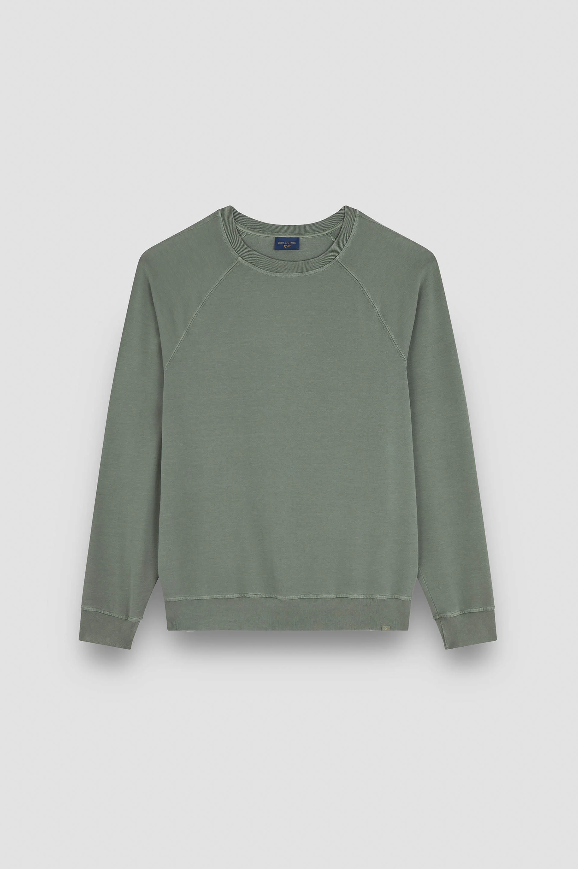 X-SOFT GARMENT-DYED COTTON SWEATSHIRT - 1