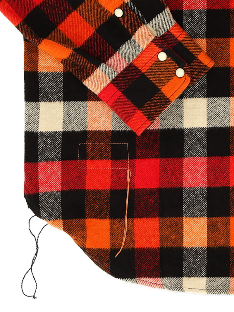 Josh checkered snap-closure shirt 4