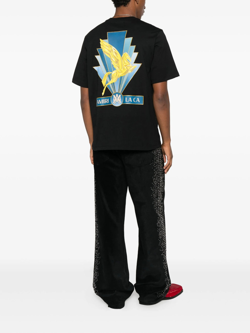 Amiri Pegasus-graphic T-shirt 3