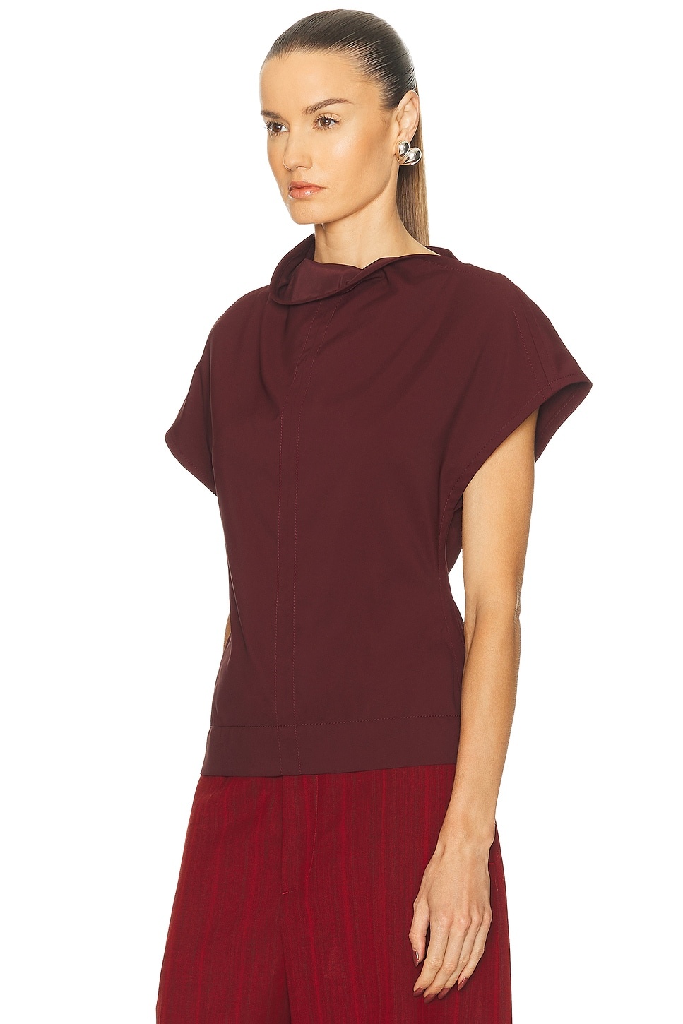 Short Sleeve Blouse - 3