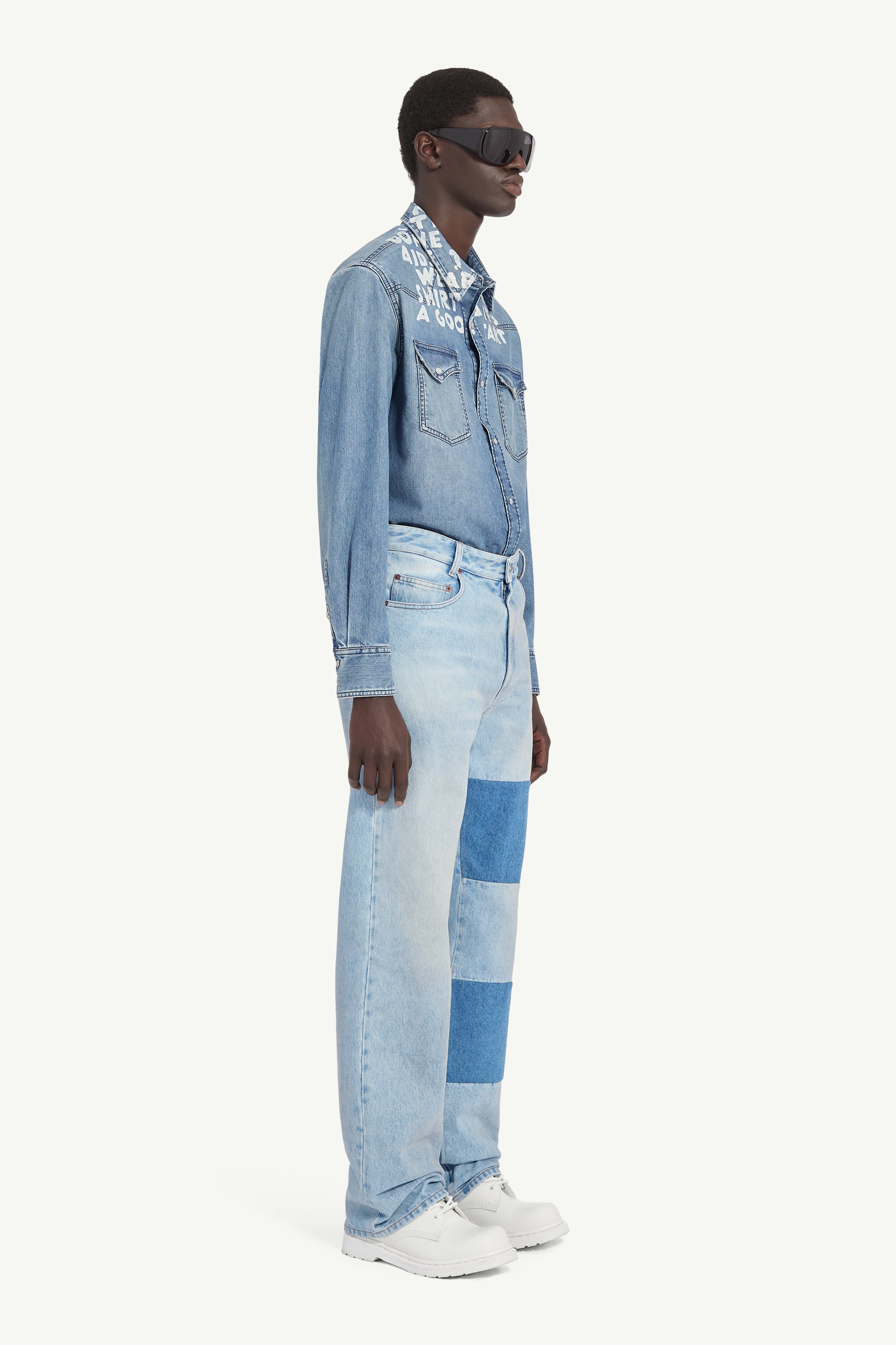 Patchwork Jeans - 3
