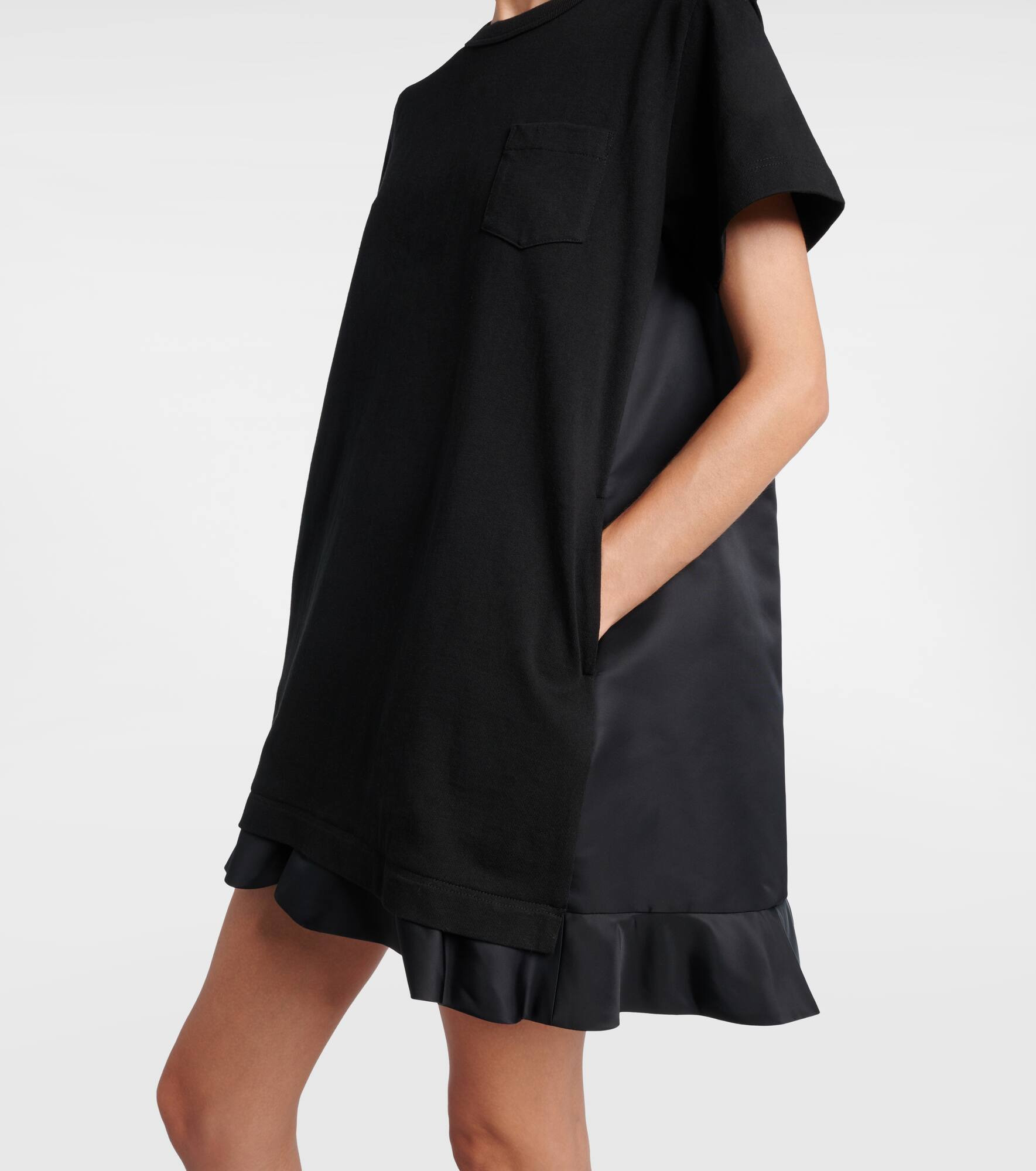 Ruffled cotton minidress - 5