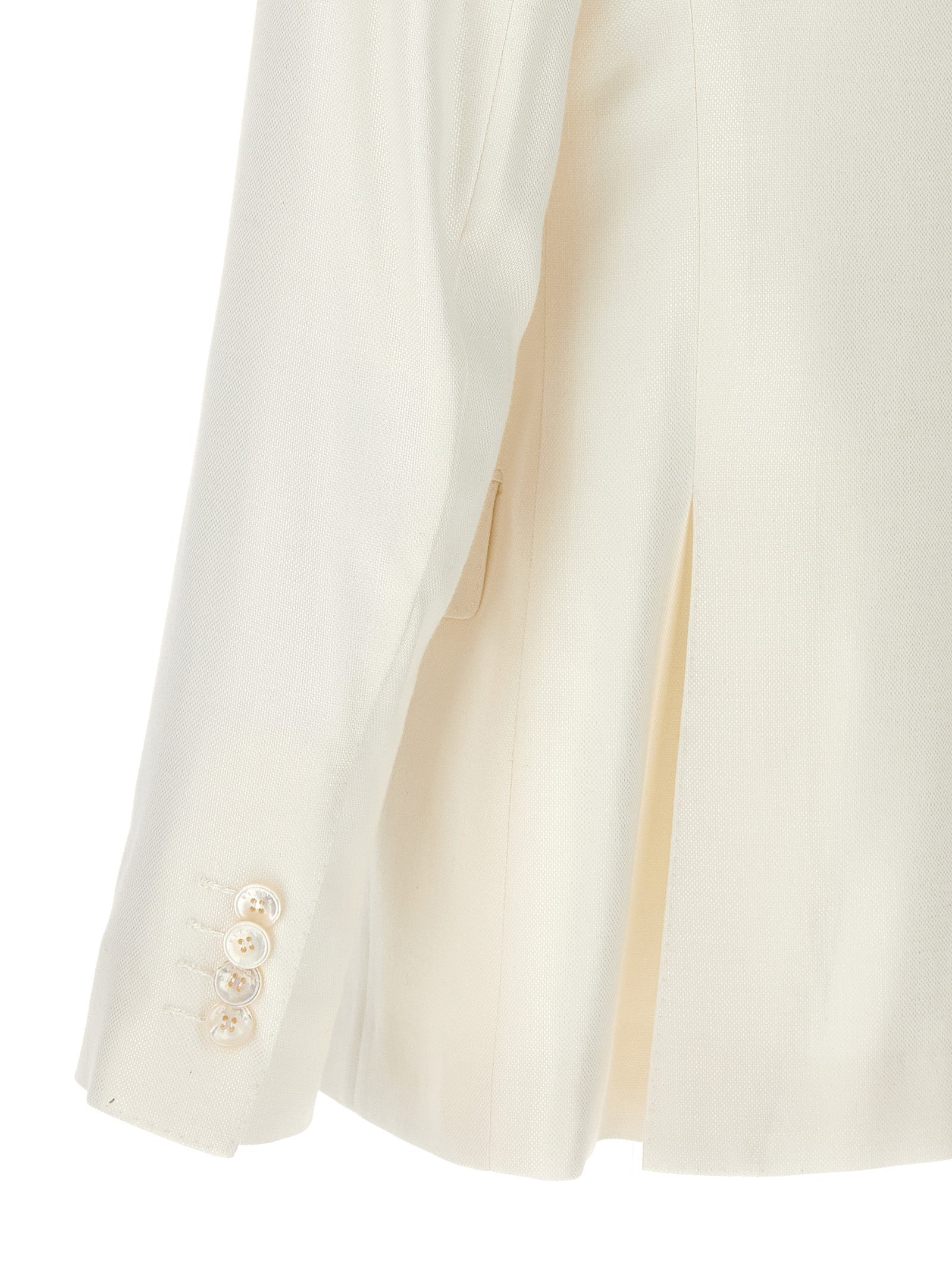 KITON - Kiton Women Viscose Double-Breasted Blazer - 4