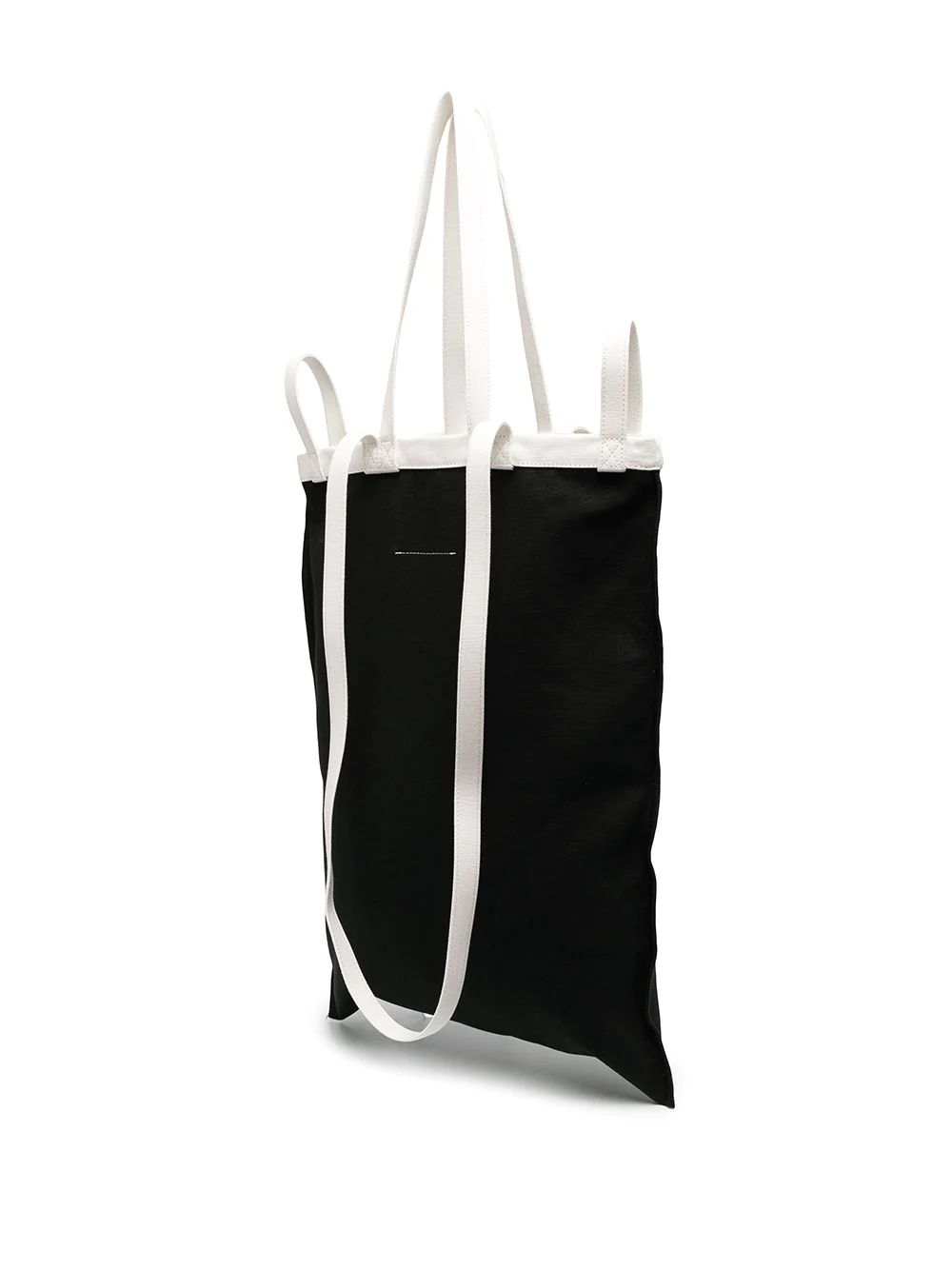 backwards-logo print tote bag - 3