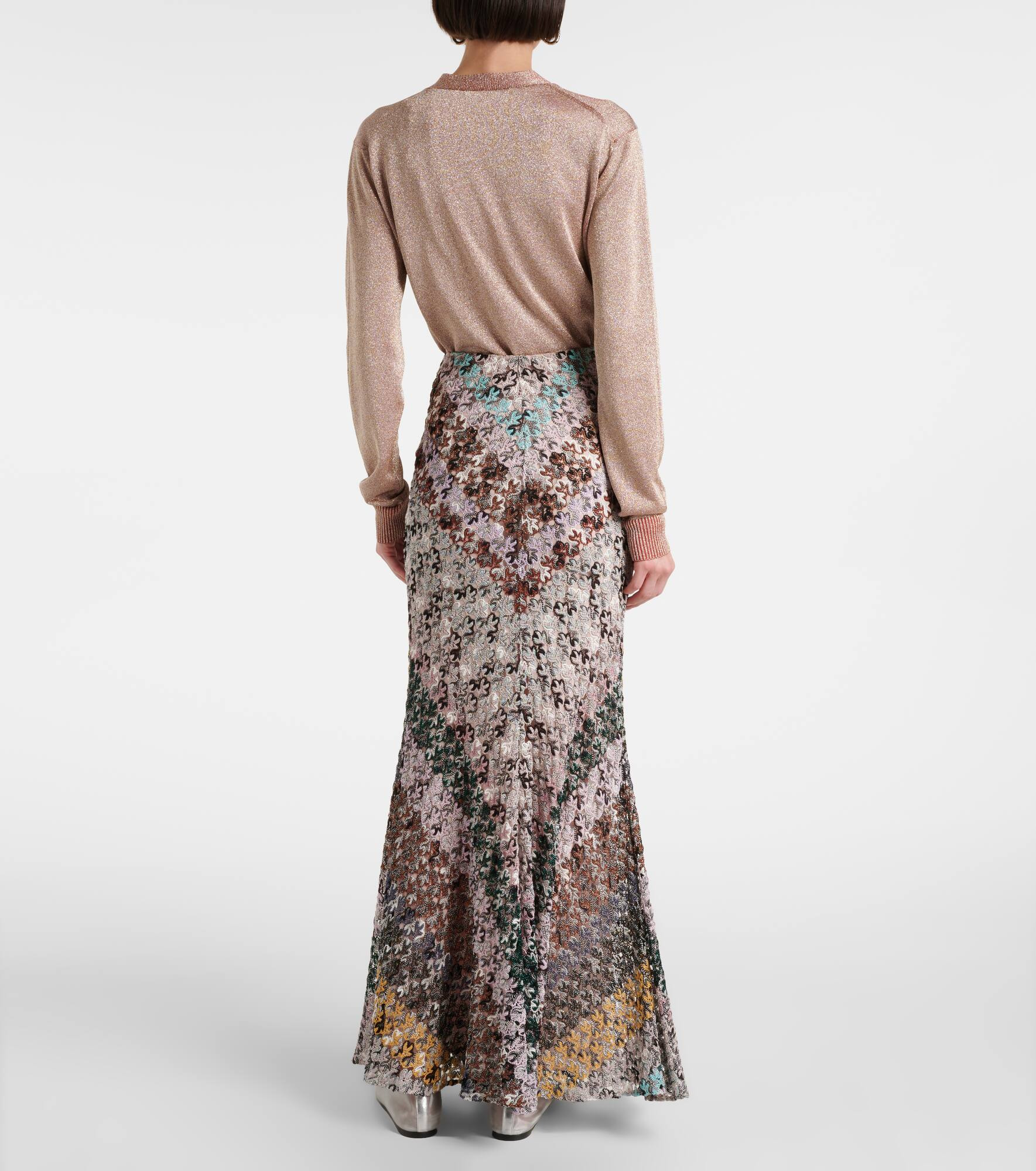 Zigzag maxi skirt - 3
