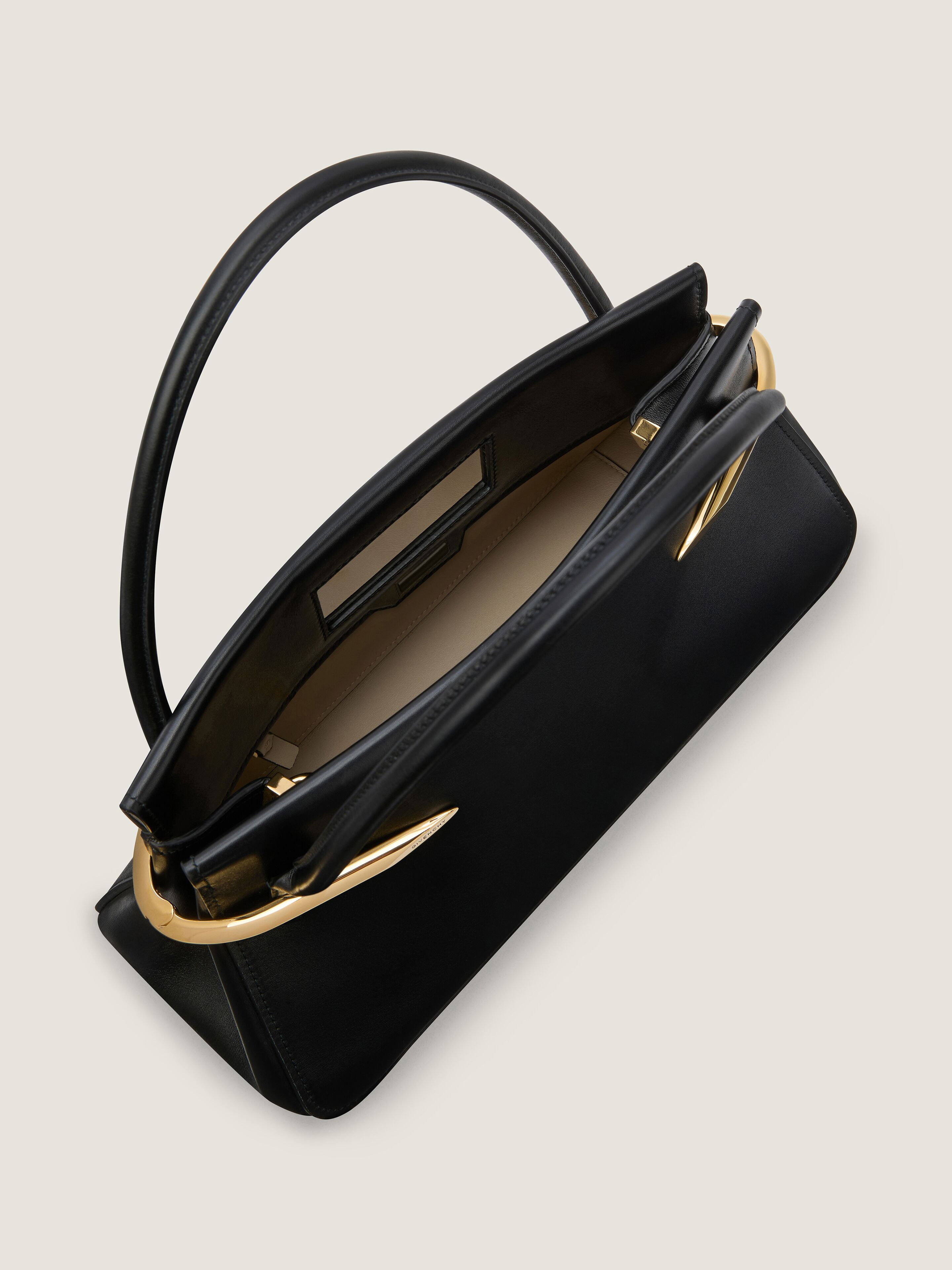 MEDIUM PINCH BAG IN LEATHER - 5