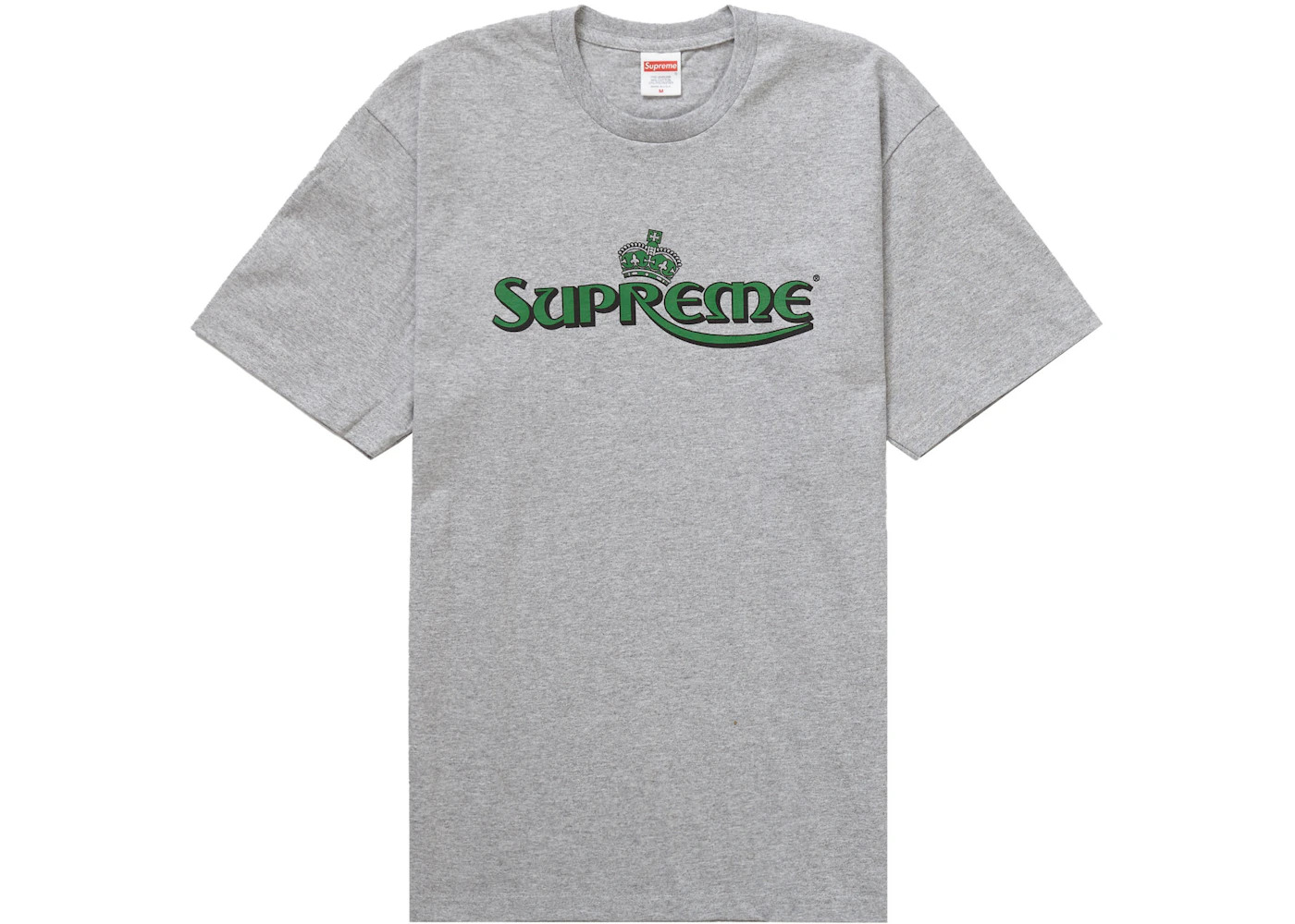 Supreme Crown Tee Heather Grey - 1
