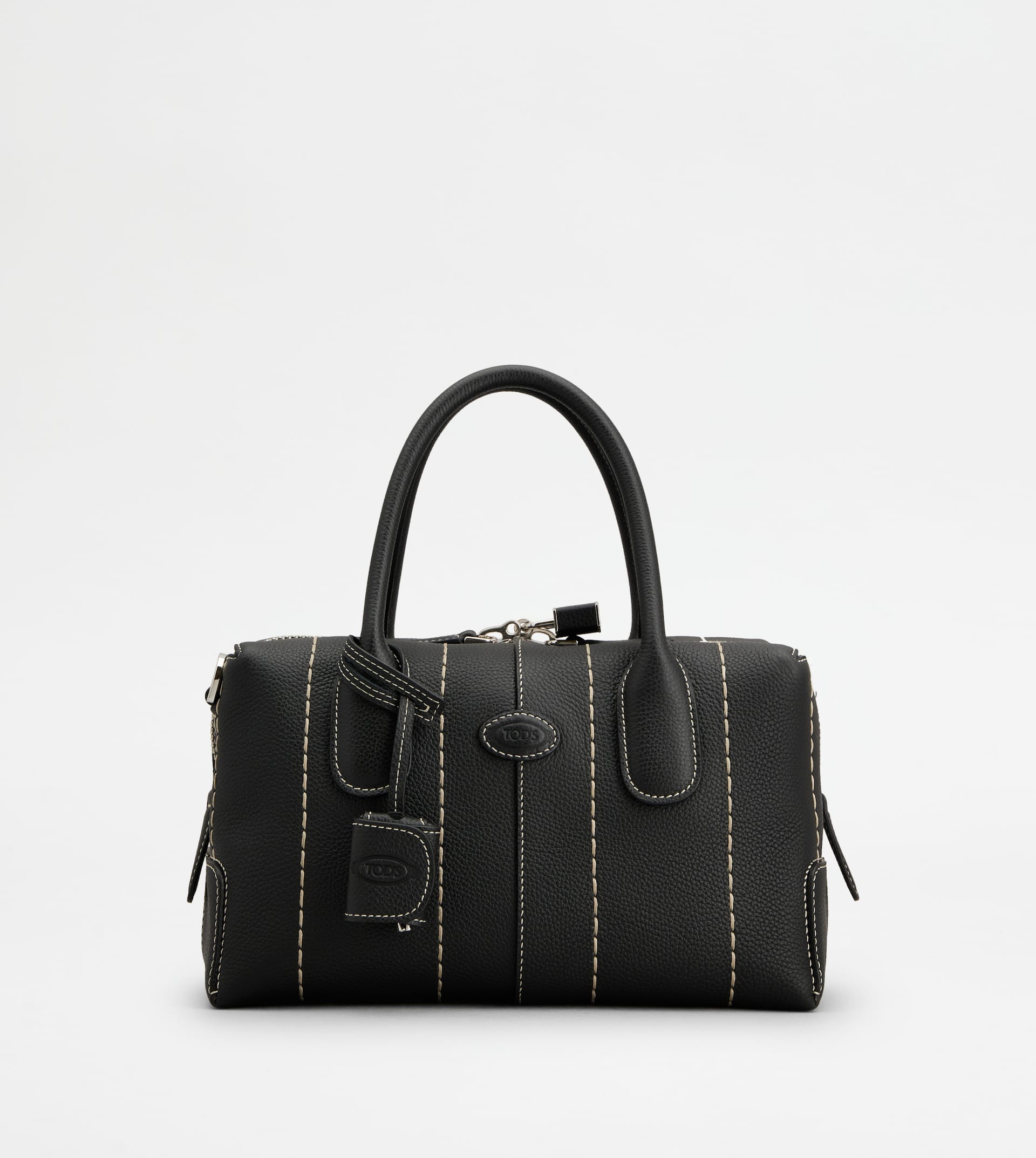 TOD'S DI BAG BAULETTO IN LEATHER MINI - BLACK 1