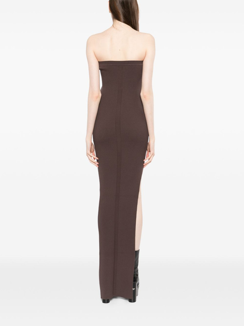 asymmetric bustier dress 4