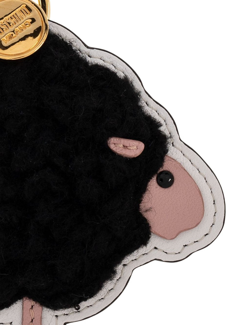 Moschino sheep charm keyring outlook