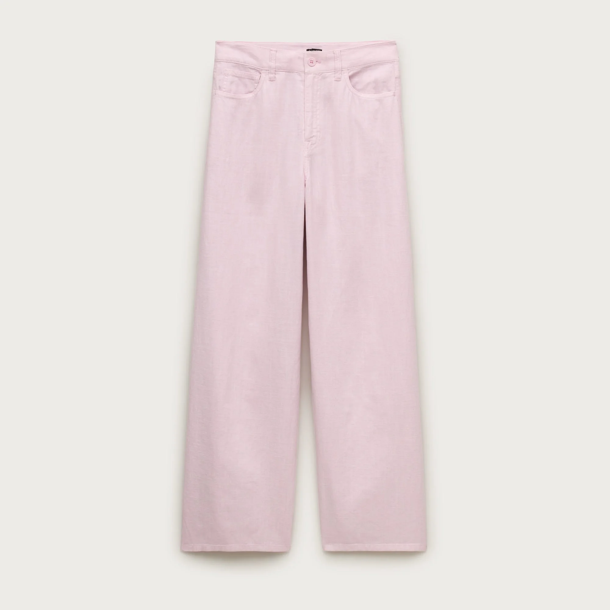 Five-pocket pant in stretch linen blend - 1