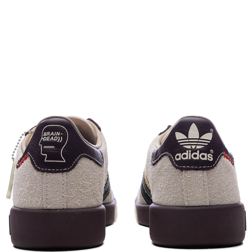 ADIDAS X BRAIN DEAD FOREST HILLS - CREAM WHITE/PANTONE/NIGHT RED - 4
