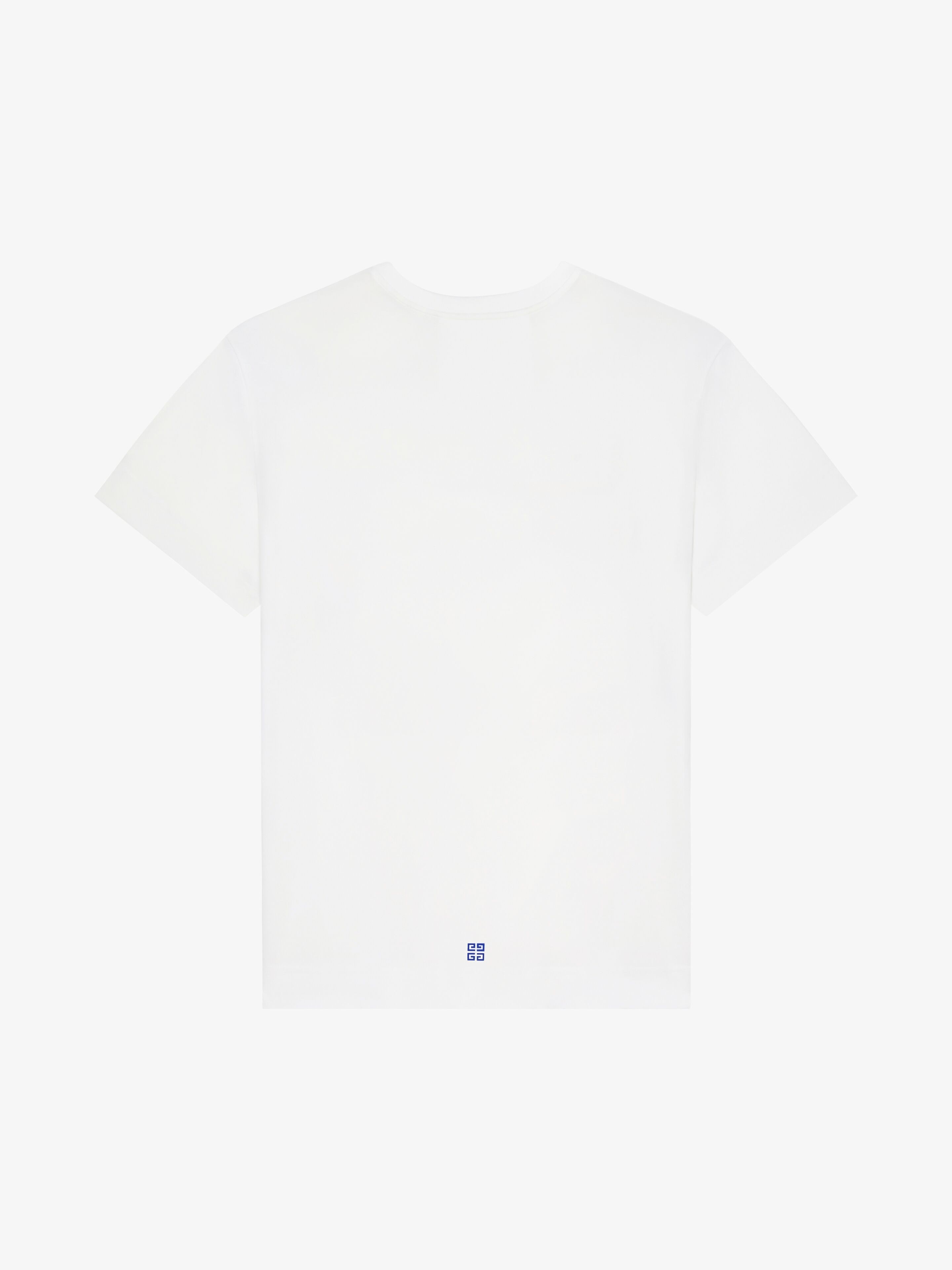 T-SHIRT IN COTTON WITH GIVENCHY HORSE PRINT - 5