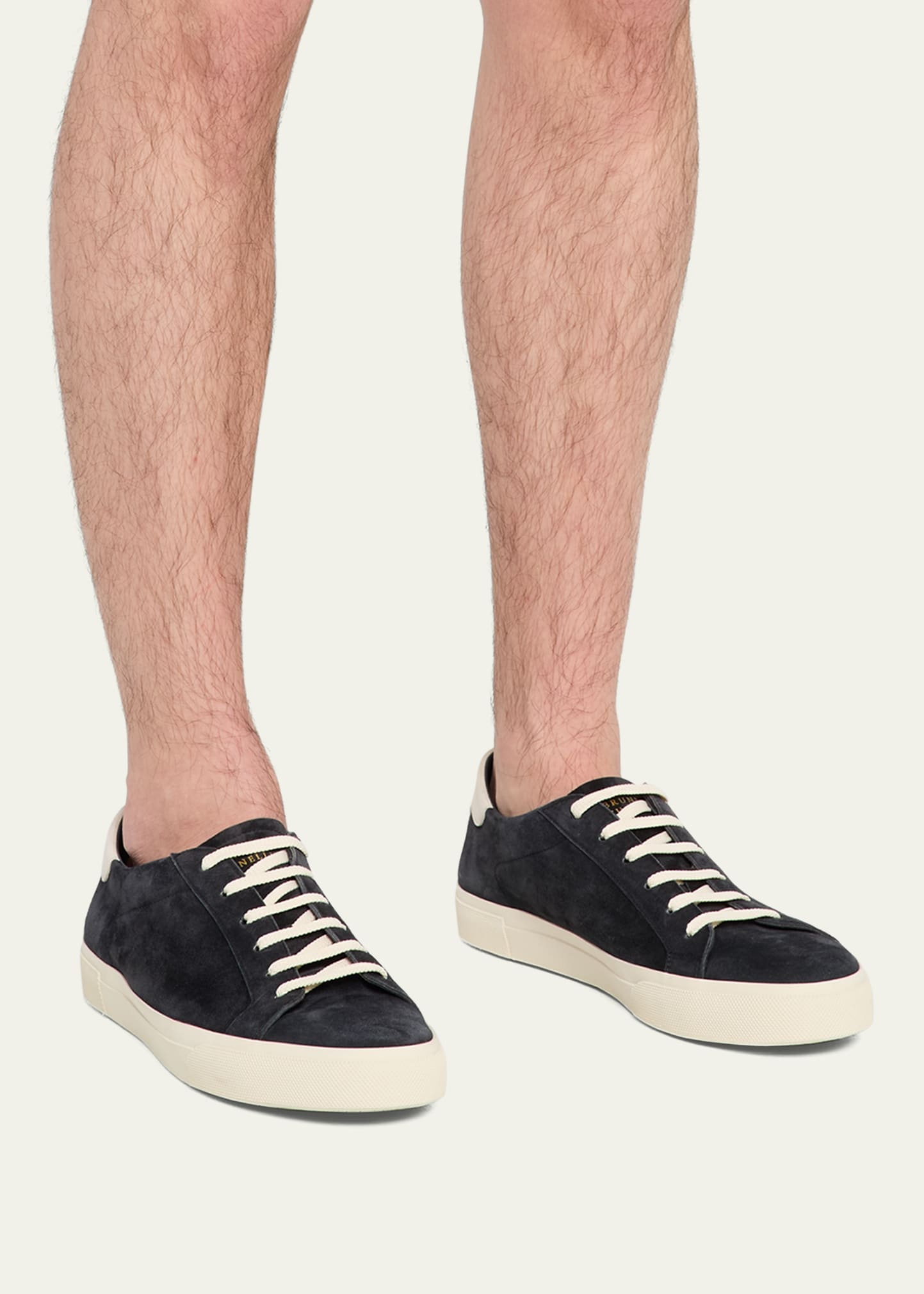 Men's Suede Low-Top Sneakers - 2