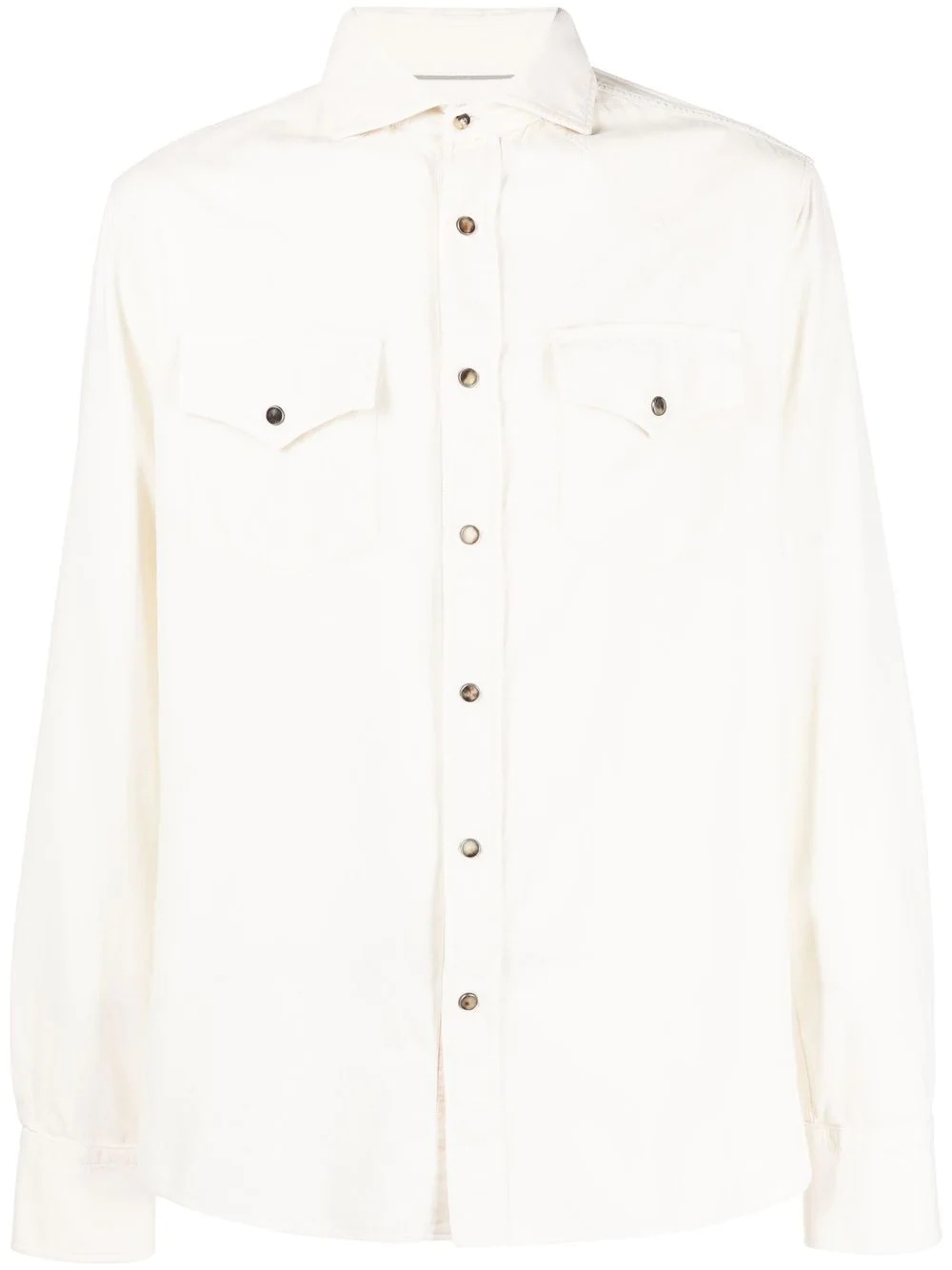 western-style cotton shirt - 1