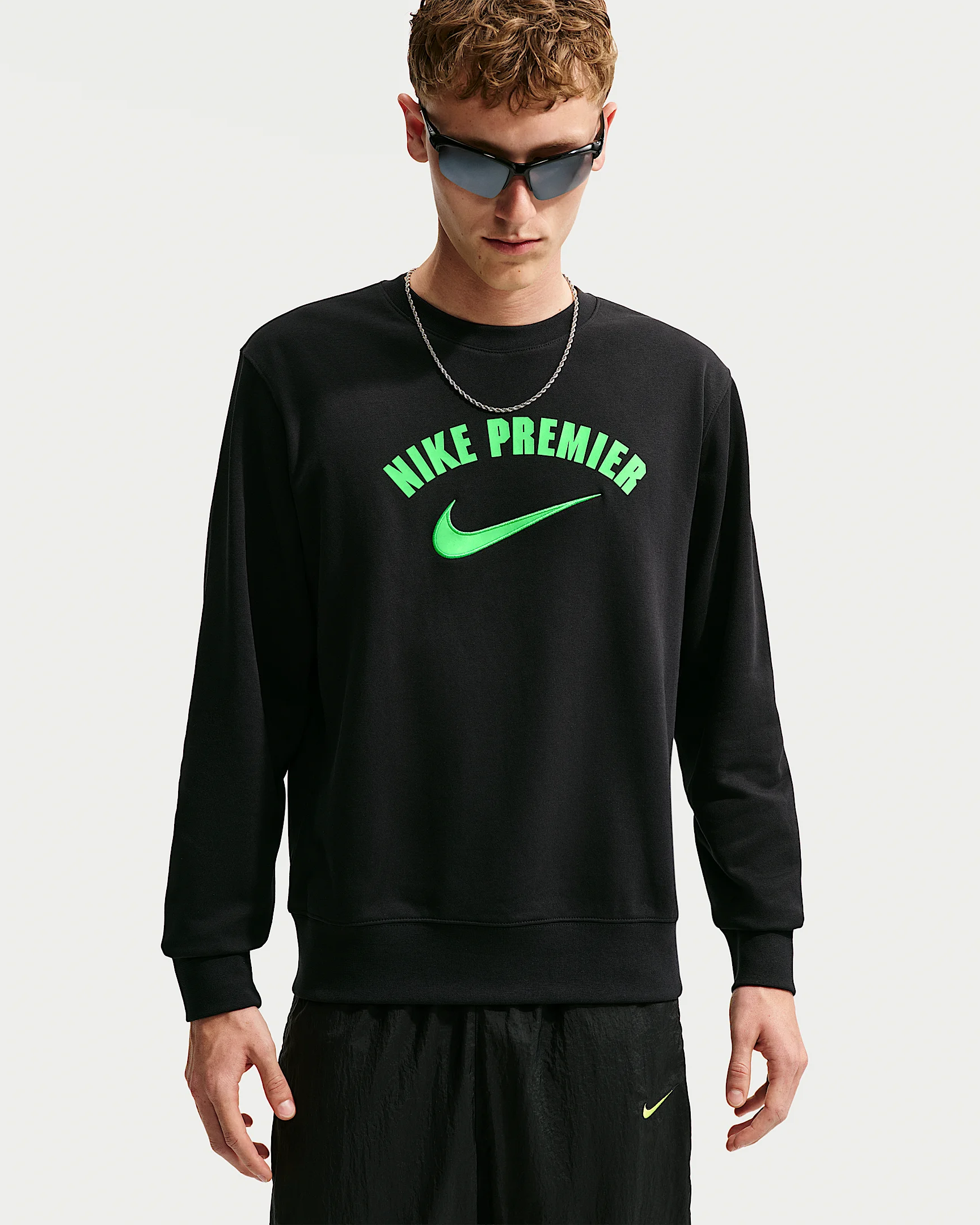 Nike Premier Men's Dri-FIT Soccer Fleece Crew - 1