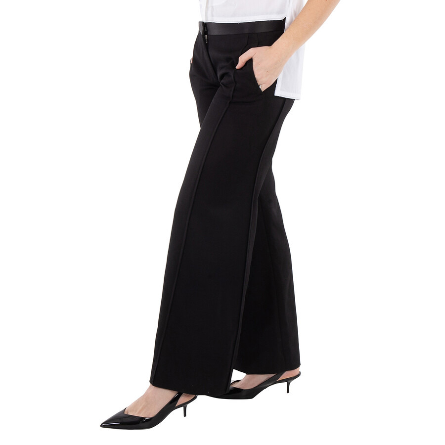 Victoria Beckham Satin-Trim Trousers - 2