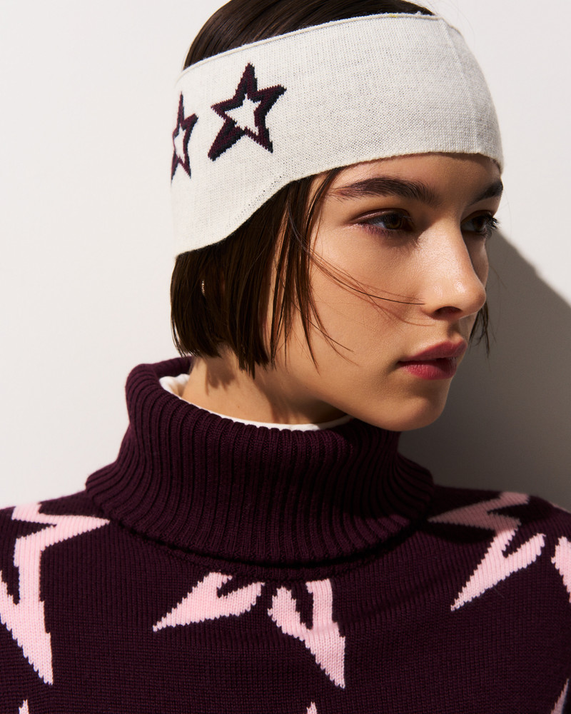 PERFECT MOMENT Star Merino Wool Headband outlook