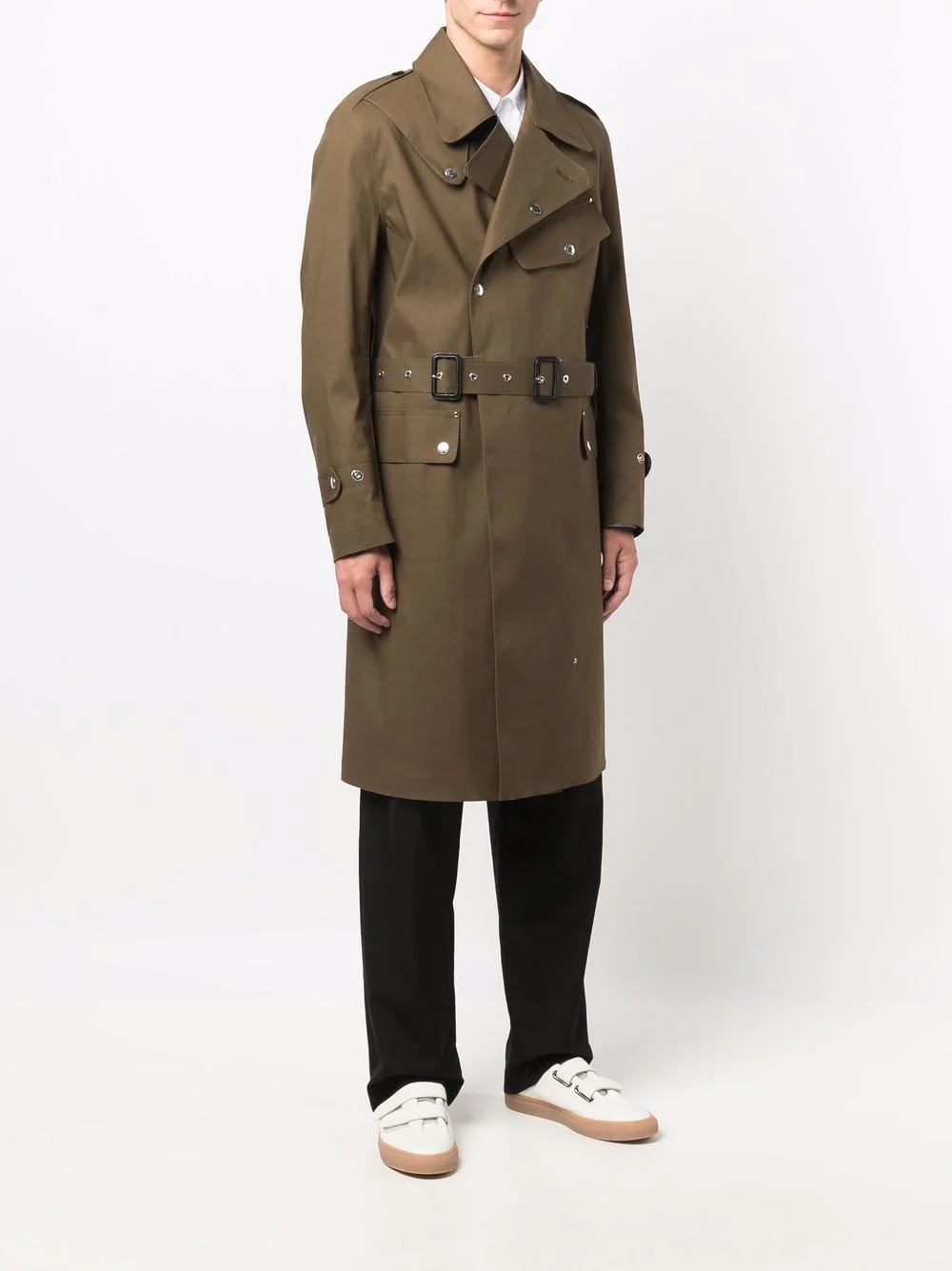 Evanton double-breasted trench coat - 3