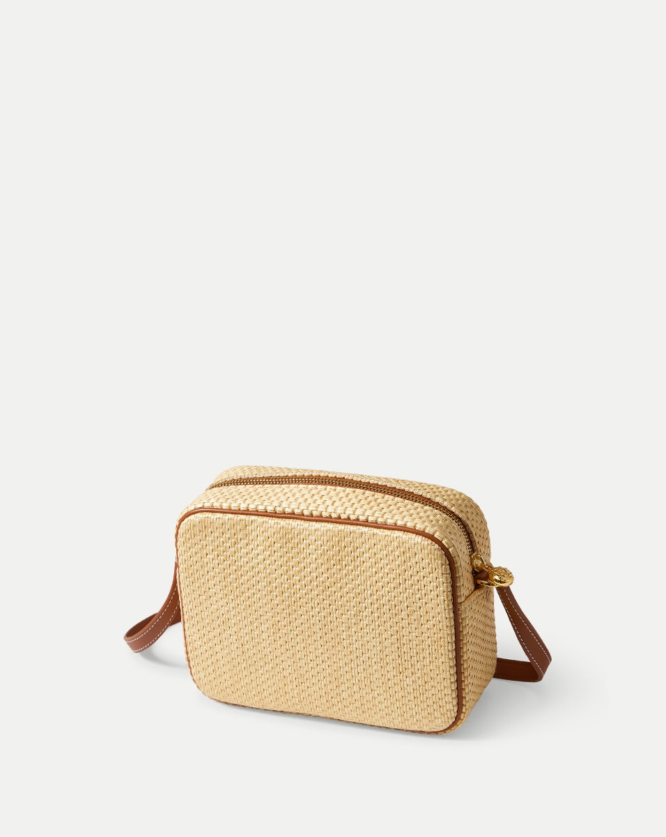 RAFFIA CLICK CROSSBODY - 5