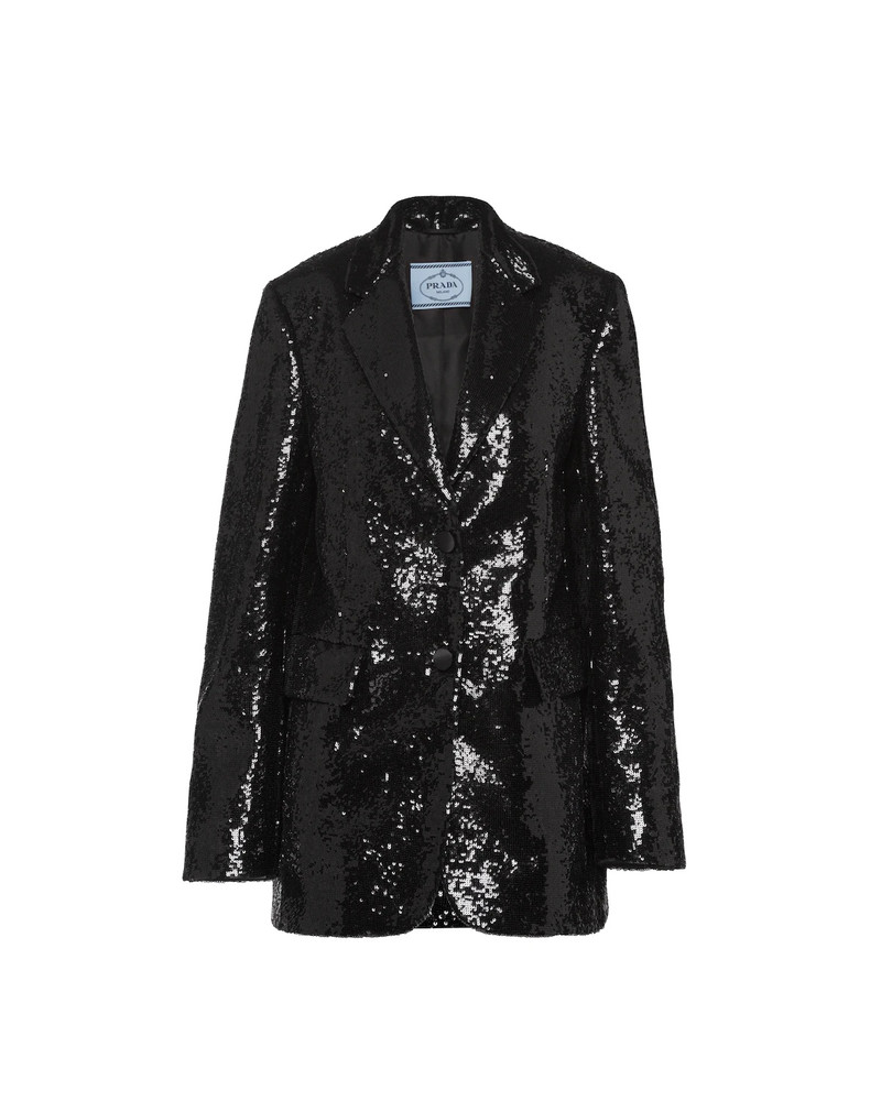 Sequin-embroidered jacket 1