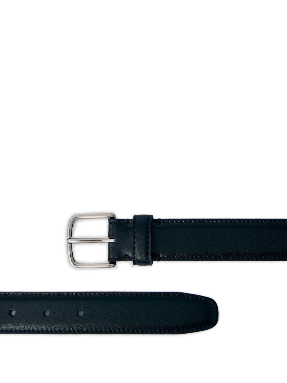 Classic leather adjustable belt - 3