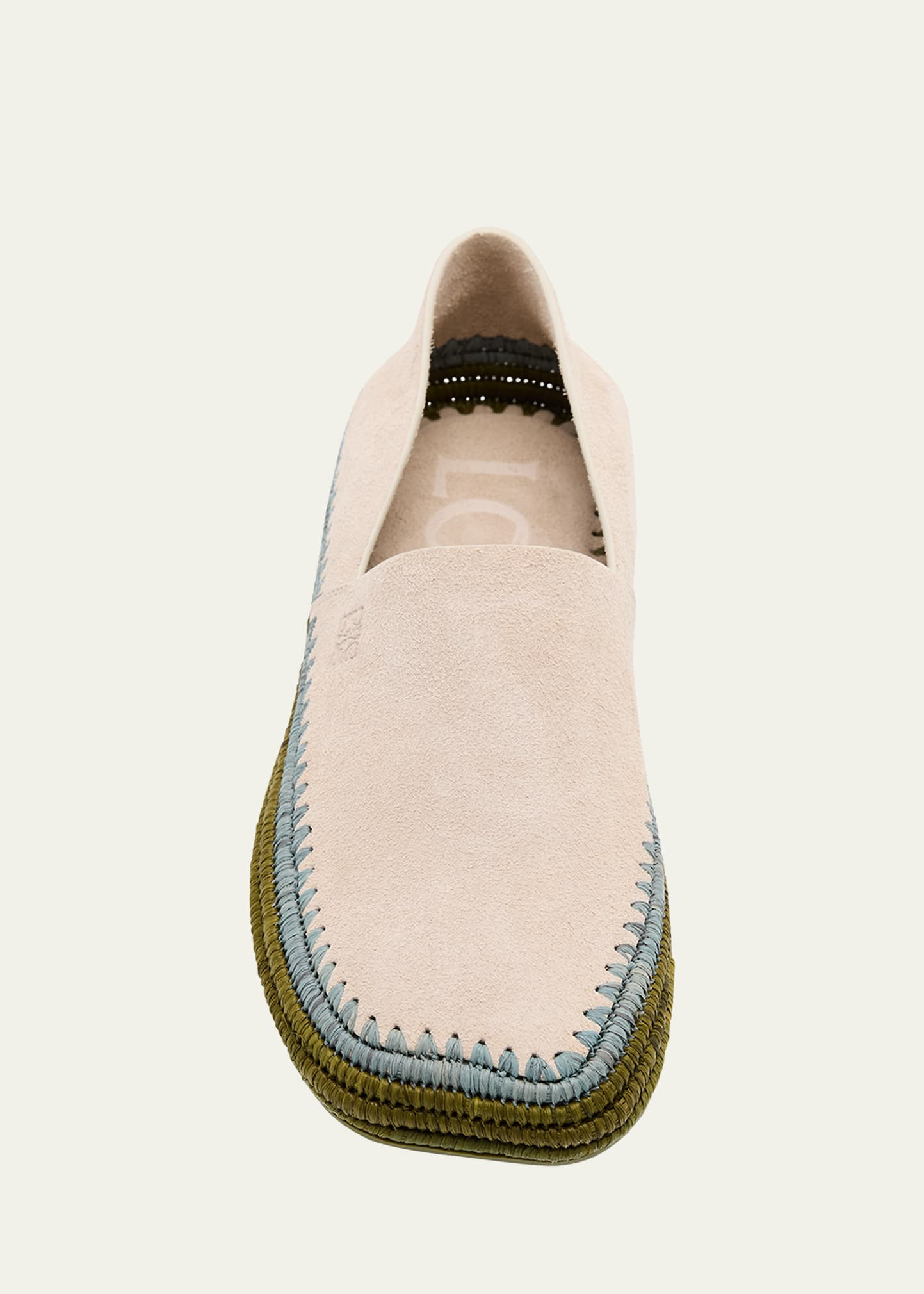 Men's Rio Suede and Raffia Espadrilles - 4