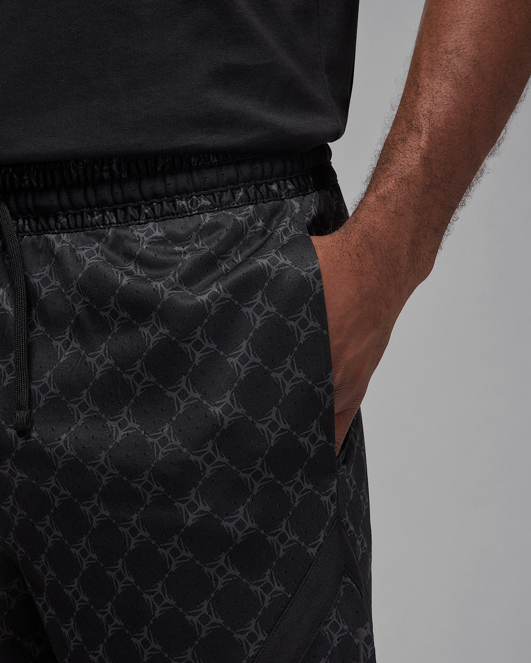 Jordan Sport Men's Dri-FIT Printed Diamond Shorts - 4