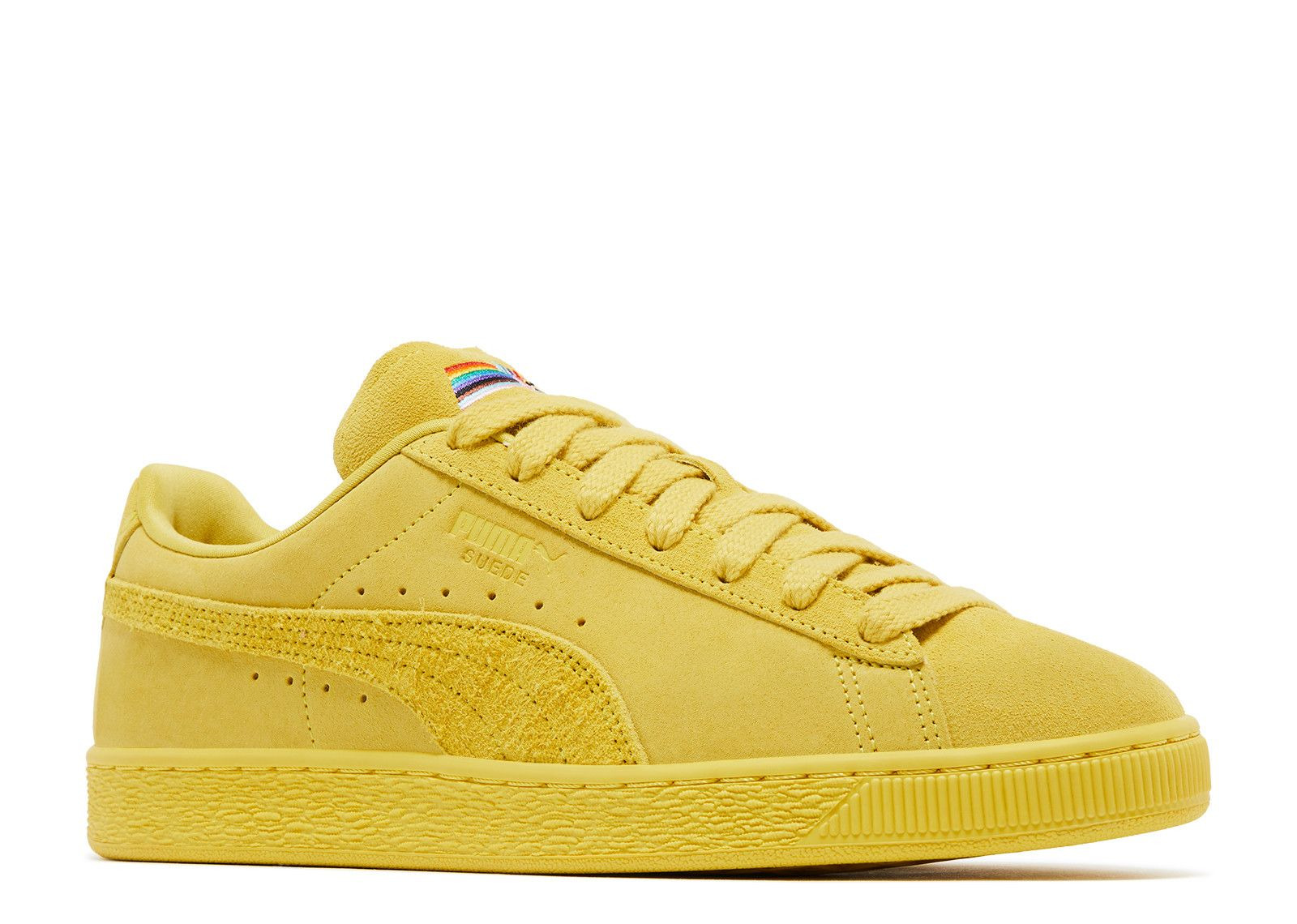 SUEDE 'LOVE MARATHON - COURT YELLOW' - 2