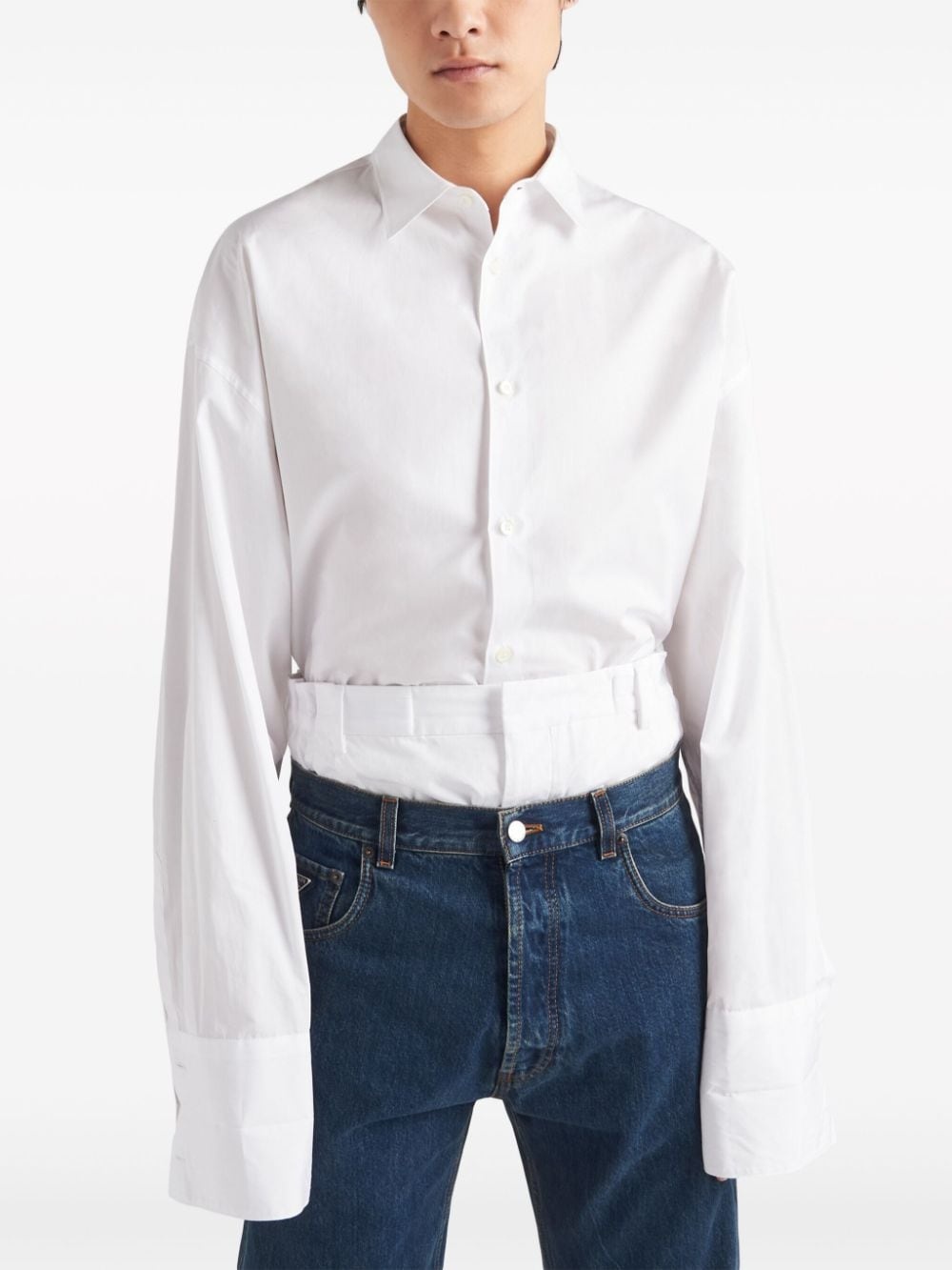 long-sleeve cotton shirt - 3