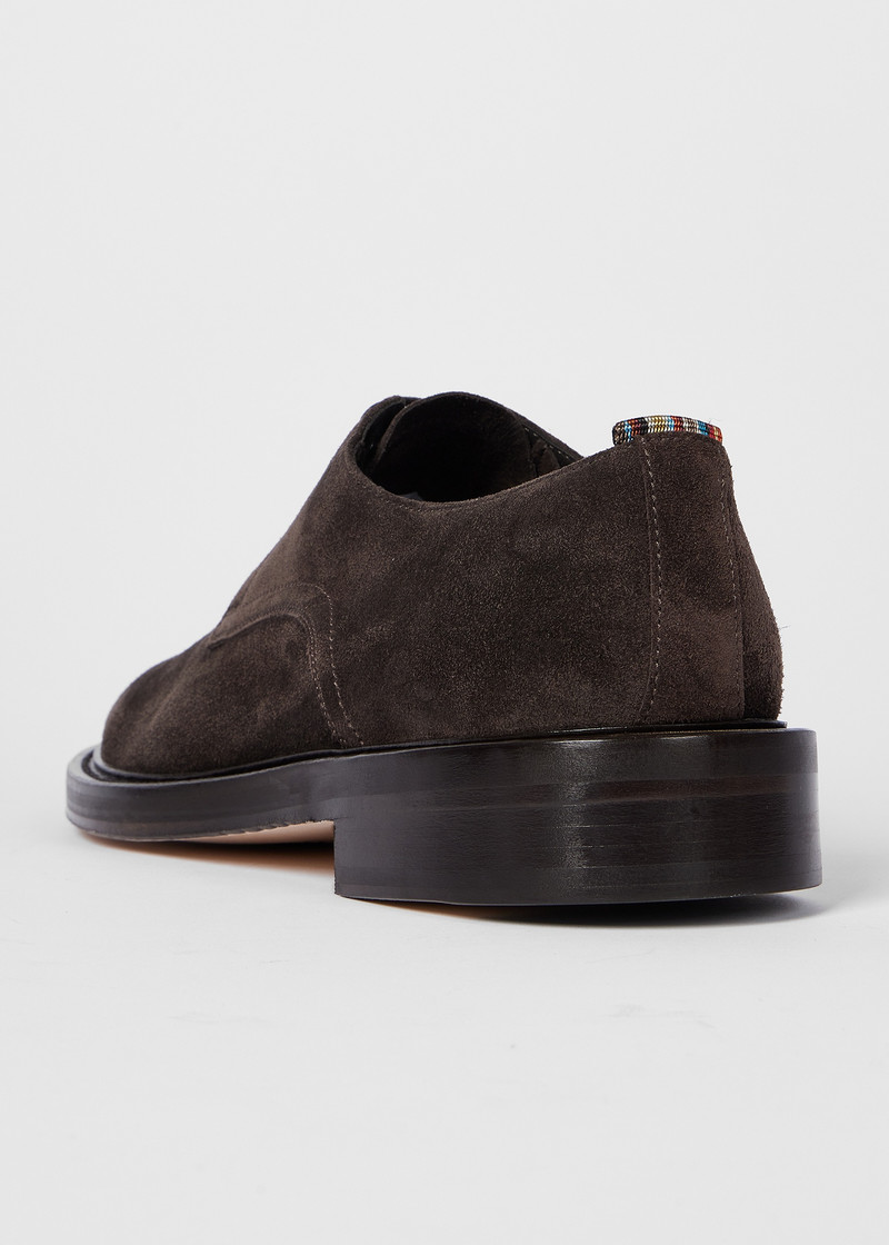 Brown Suede 'Silva' Shoes 5