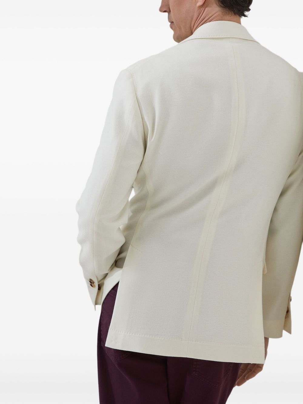 wool-cashmere blazer - 5
