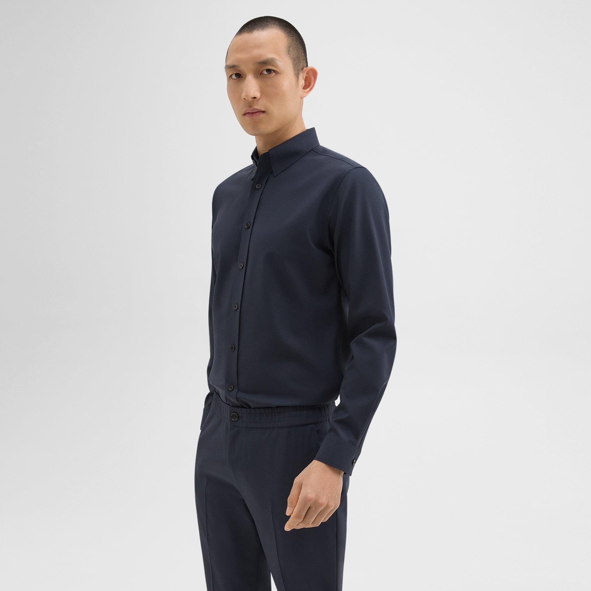 Hugh Shirt in Virgin Wool - 3