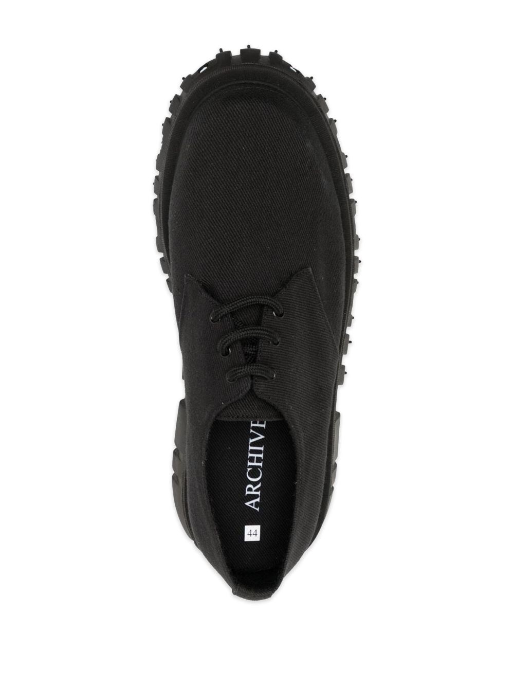 lace-up derby shoes - 4