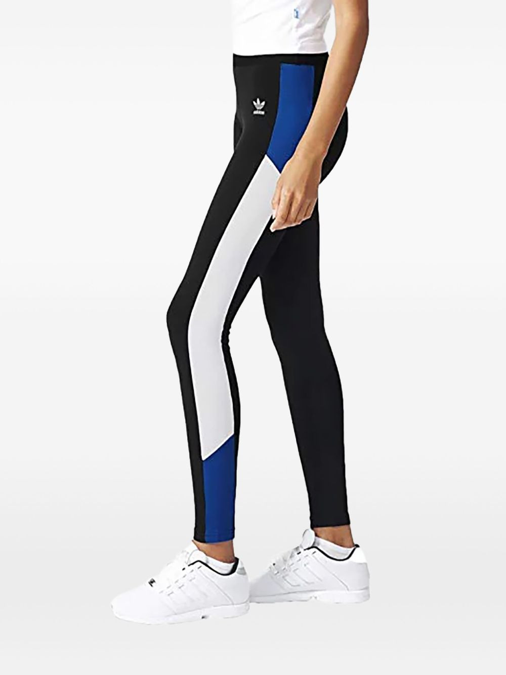 panelled leggings - 2