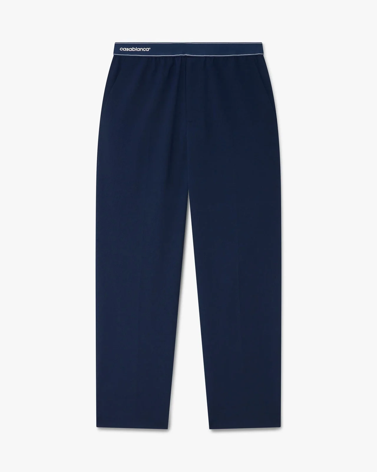 Navy Sports Tailored Trousers - 1