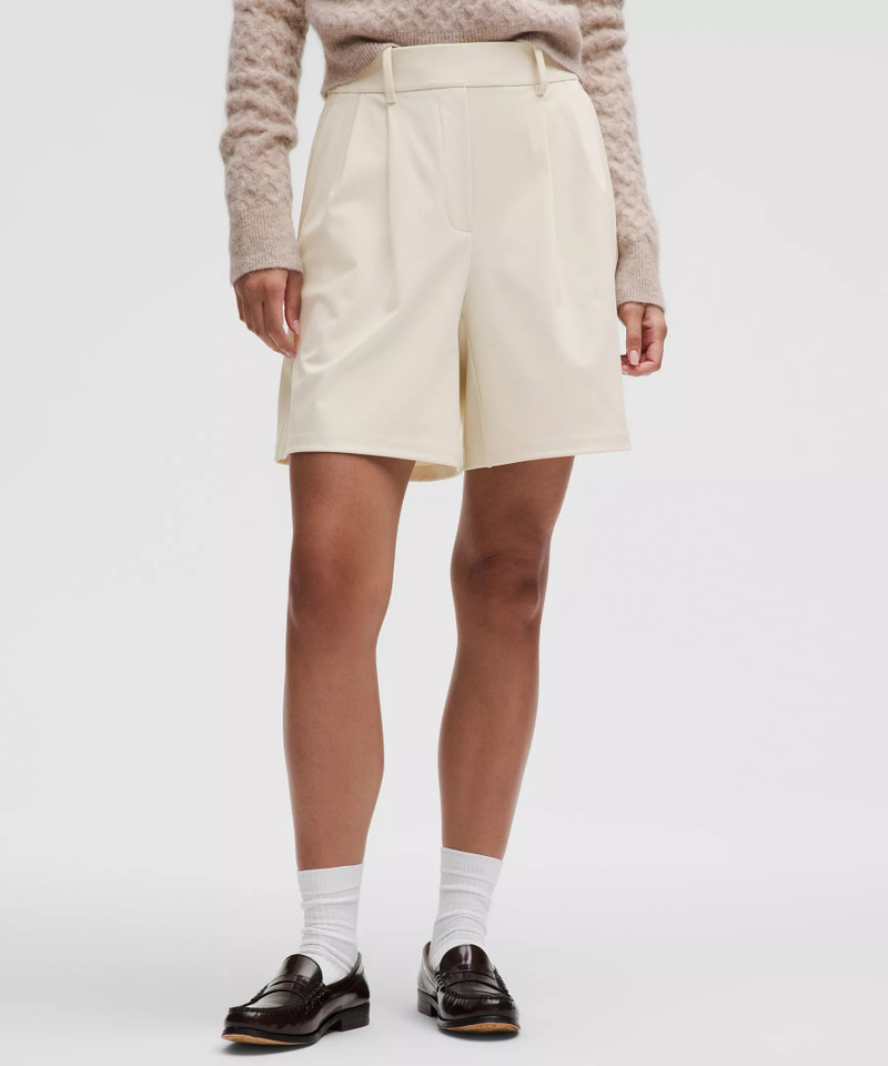 Daydrift Pleated High-Rise Short 7" 1