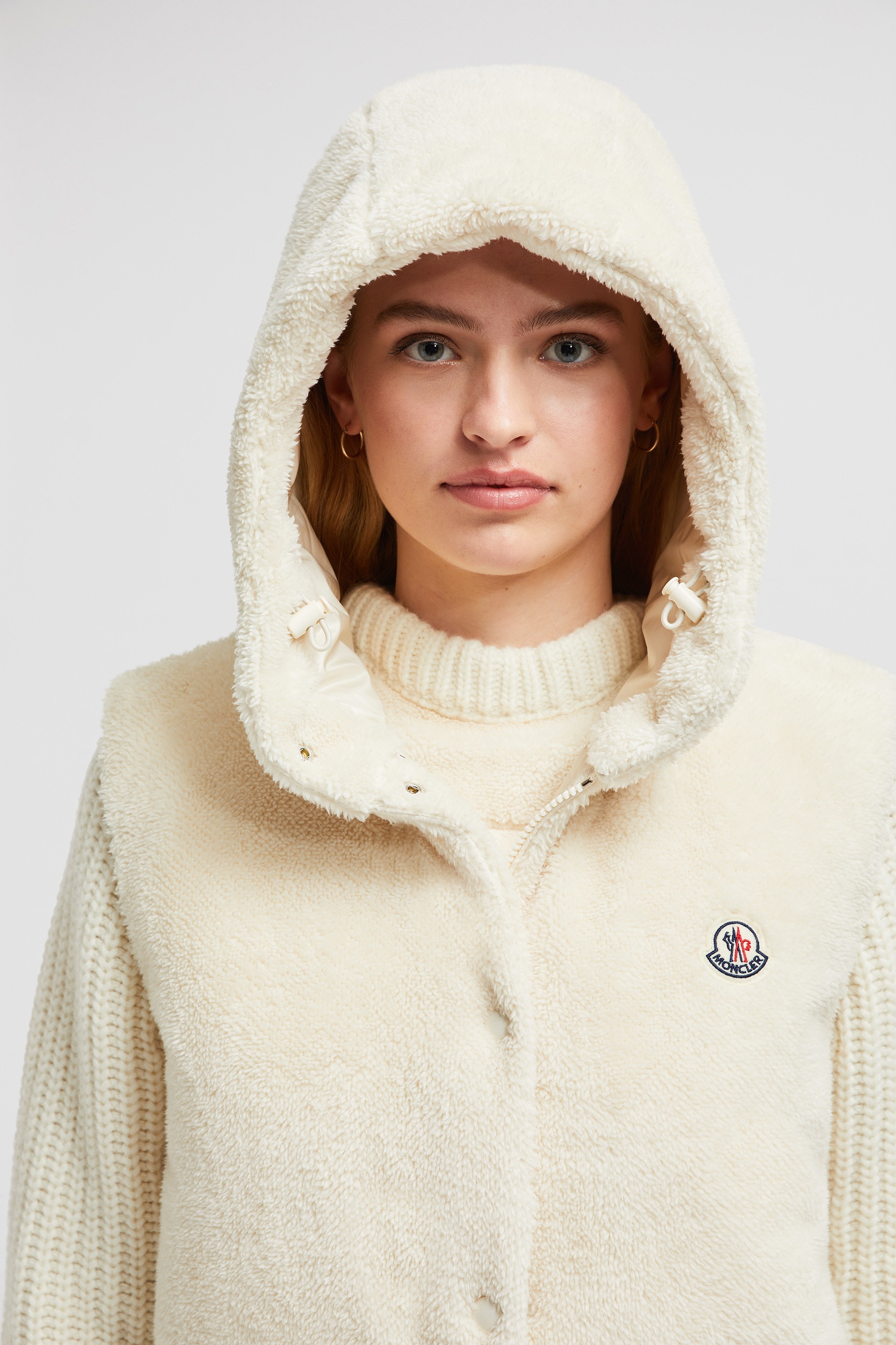 Floy Teddy Hooded Down Vest - 4