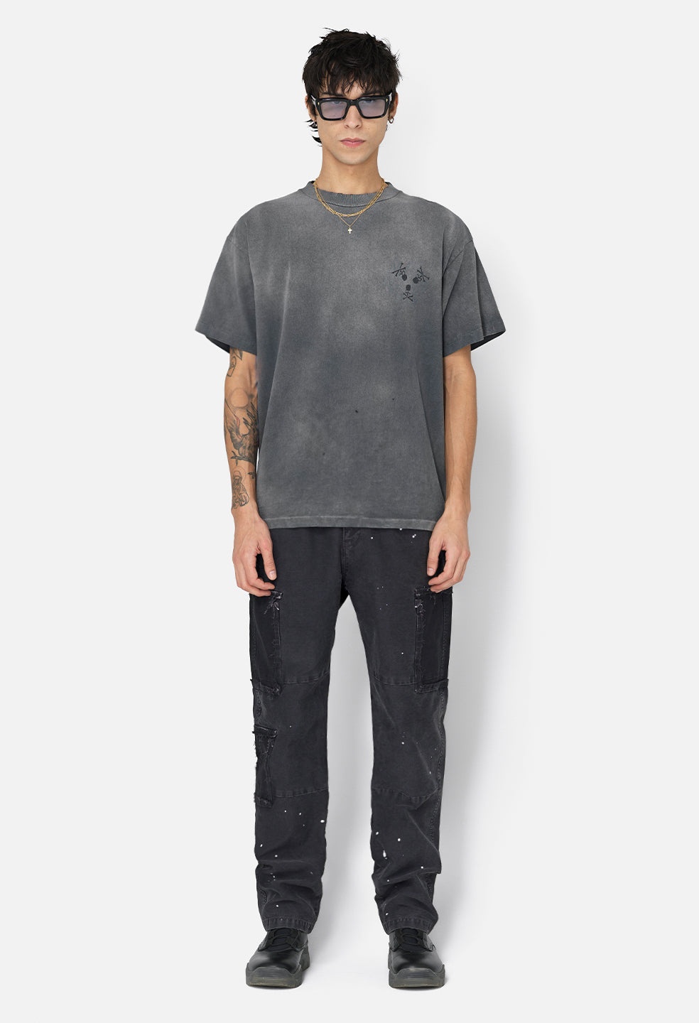 JE X MASTERMIND VINTAGE ROCK TEE - 3