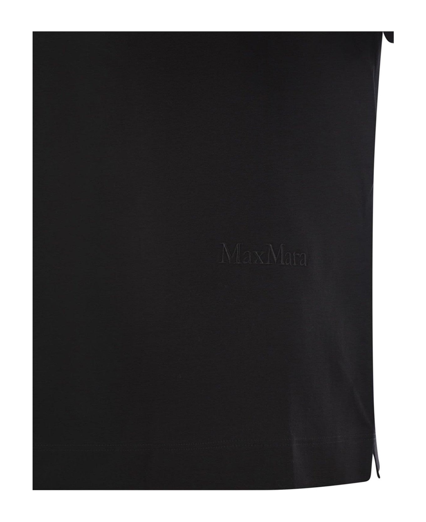 Logo Embroidered Crewneck T-shirt - 4
