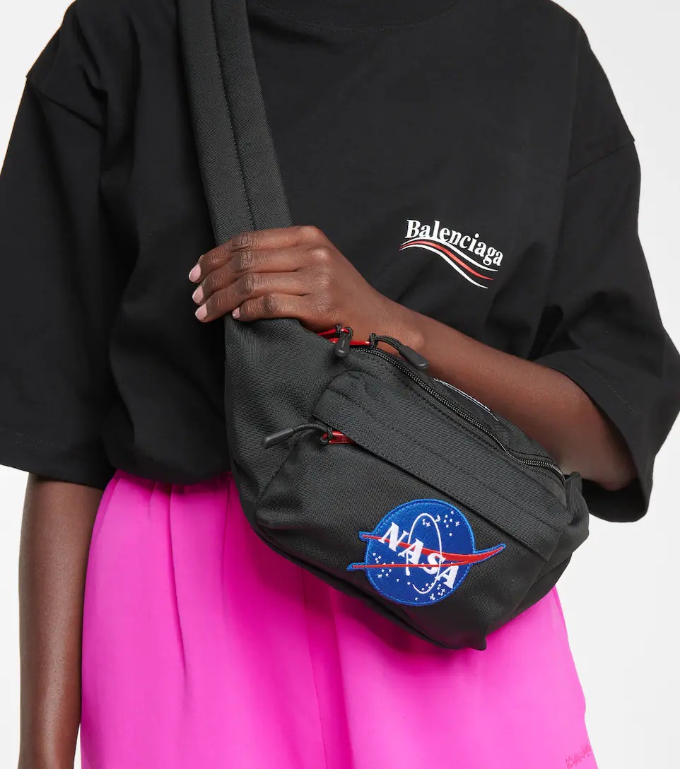 Space nylon belt bag - 4